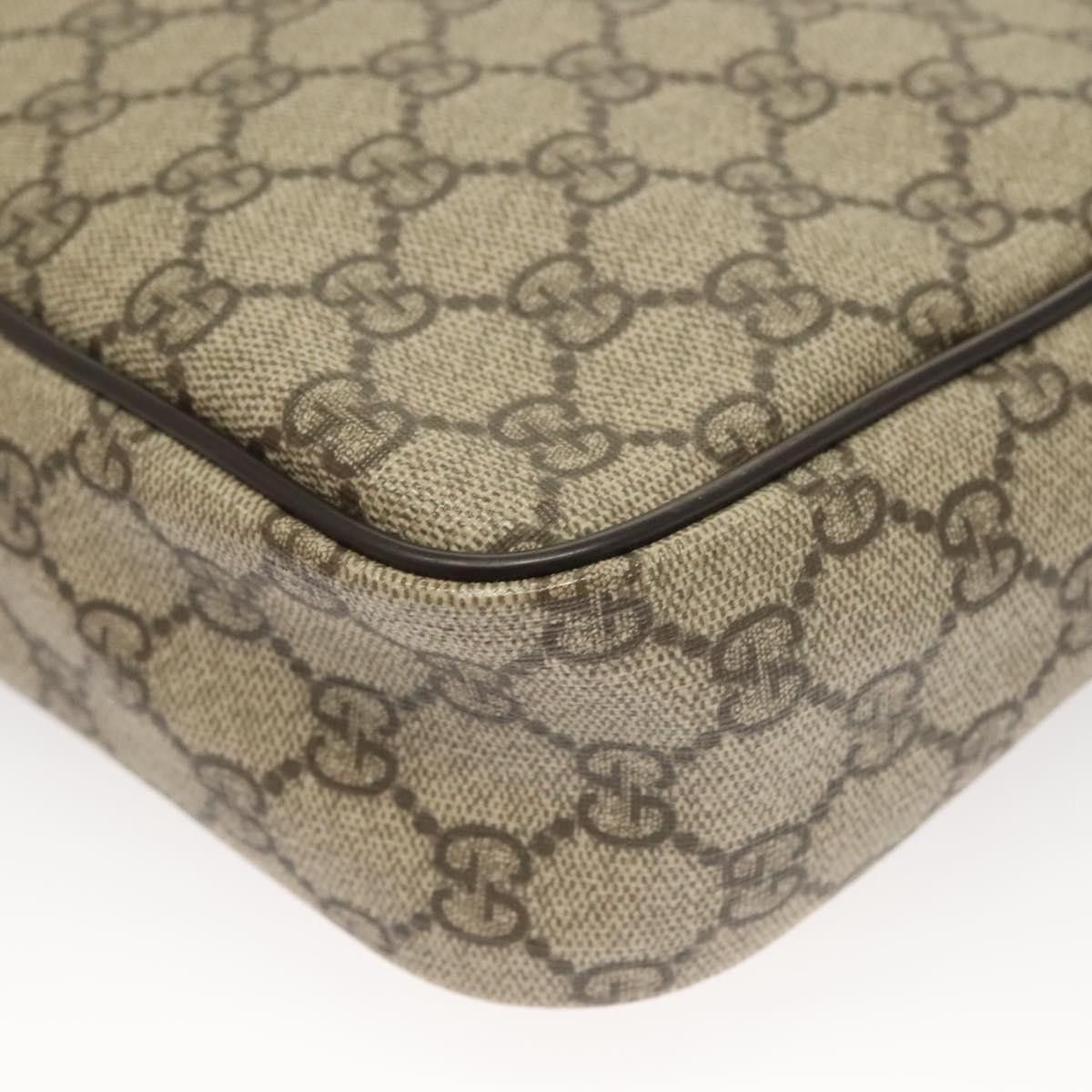 Gucci GUCCI GG Supreme Shoulder Bag Pvc Beige Gold Size ONE SIZE - 13 Thumbnail