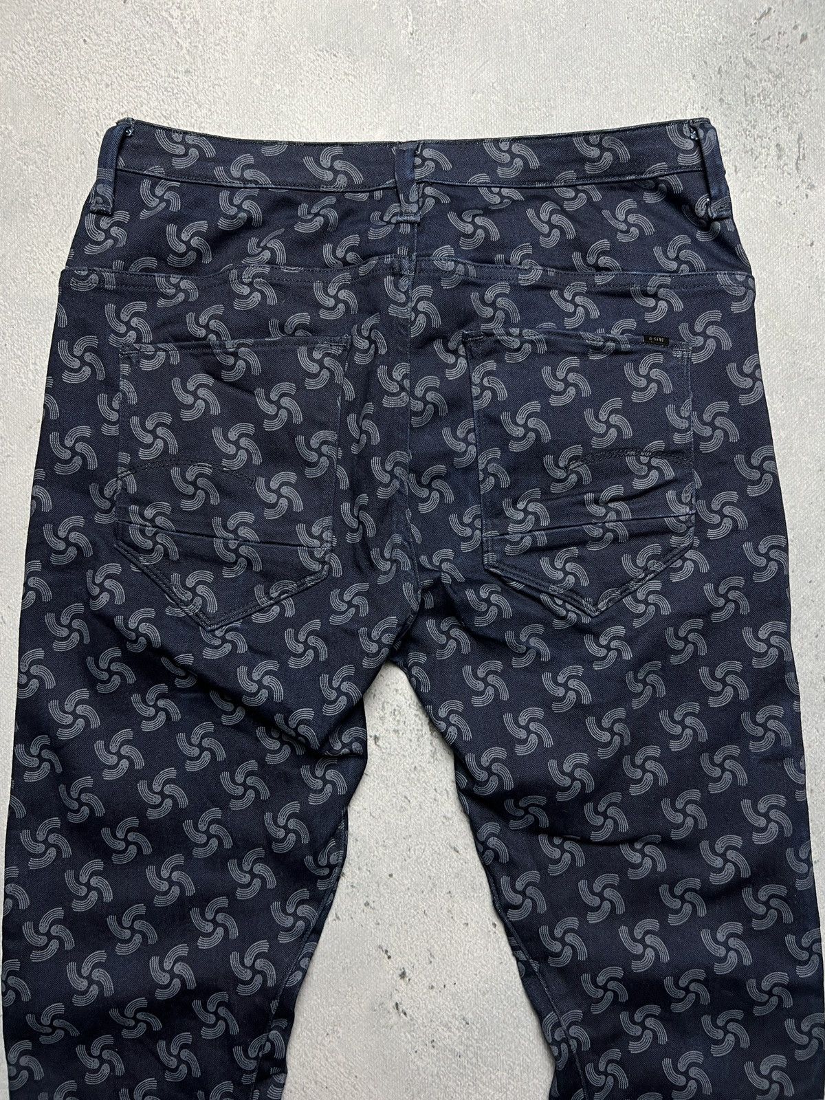 G-Star G-Star Raw Drop 2 ARC 3D Slim Tapered Pants y2k Avant Garde Size 28" / US 6 / IT 42 - 8 Thumbnail