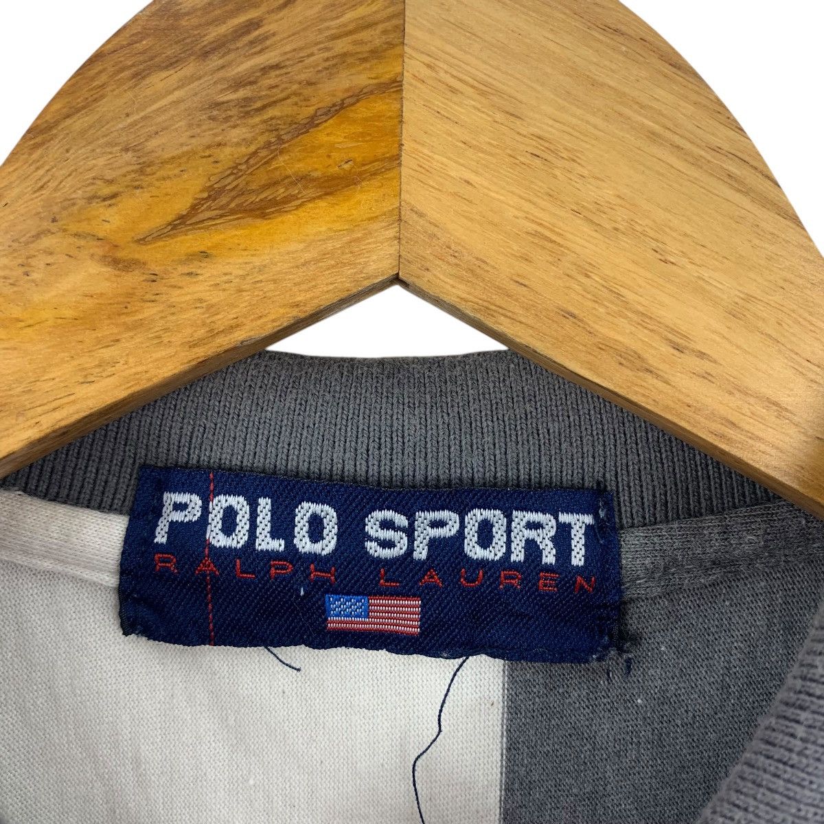 Polo Ralph Lauren × Vintage Vintage POLO SPORT by POLO RALPH LAUREN Stripe polo tees Size US M / EU 48-50 / 2 - 3 Thumbnail