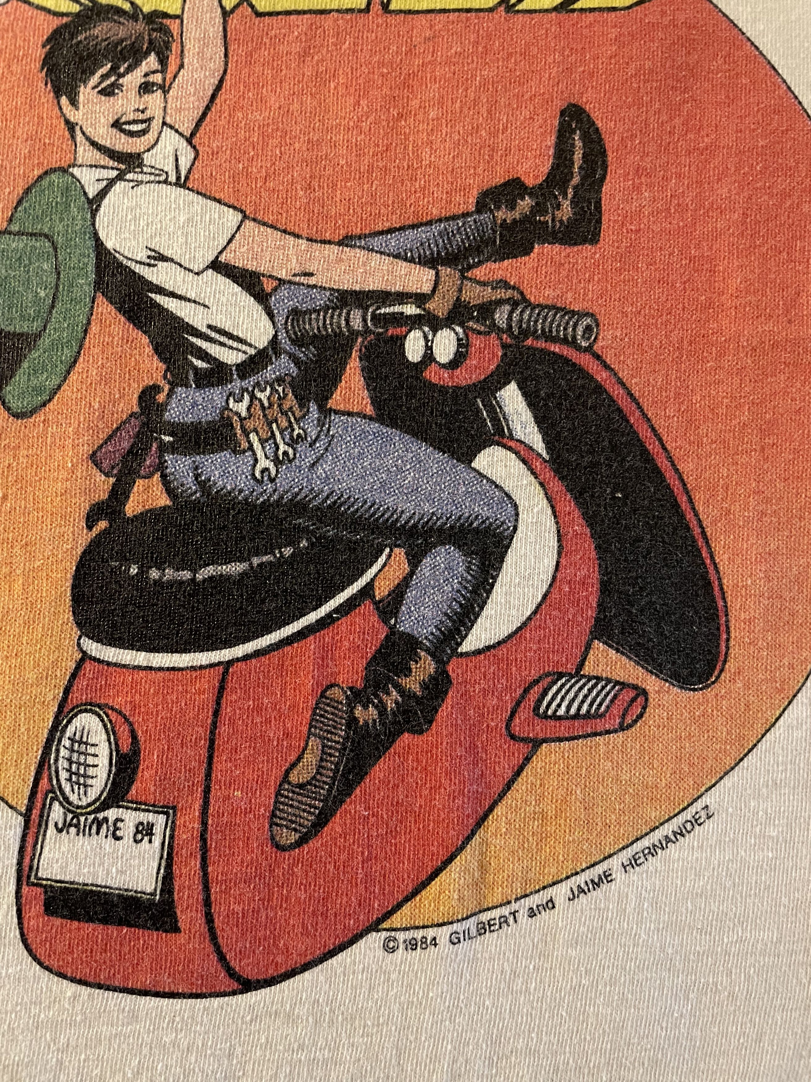 Vintage 1984 LOVE AND ROCKETS *RARE* TEE Size US M / EU 48-50 / 2 - 3 Thumbnail