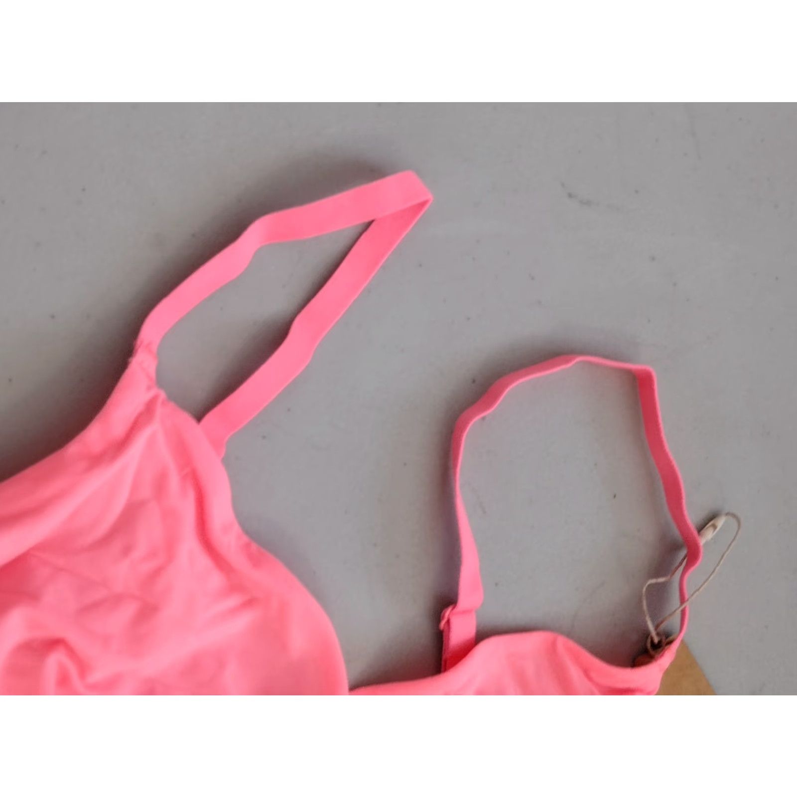 SKIMS SKIMS Fits Everybody Crossover Bralette Women's Sorbet XS Bralette XS Sorbet SKIMS Bra Wear 90s Classic Bralette Women Mens Girls Size ONE SIZE - 3 Thumbnail
