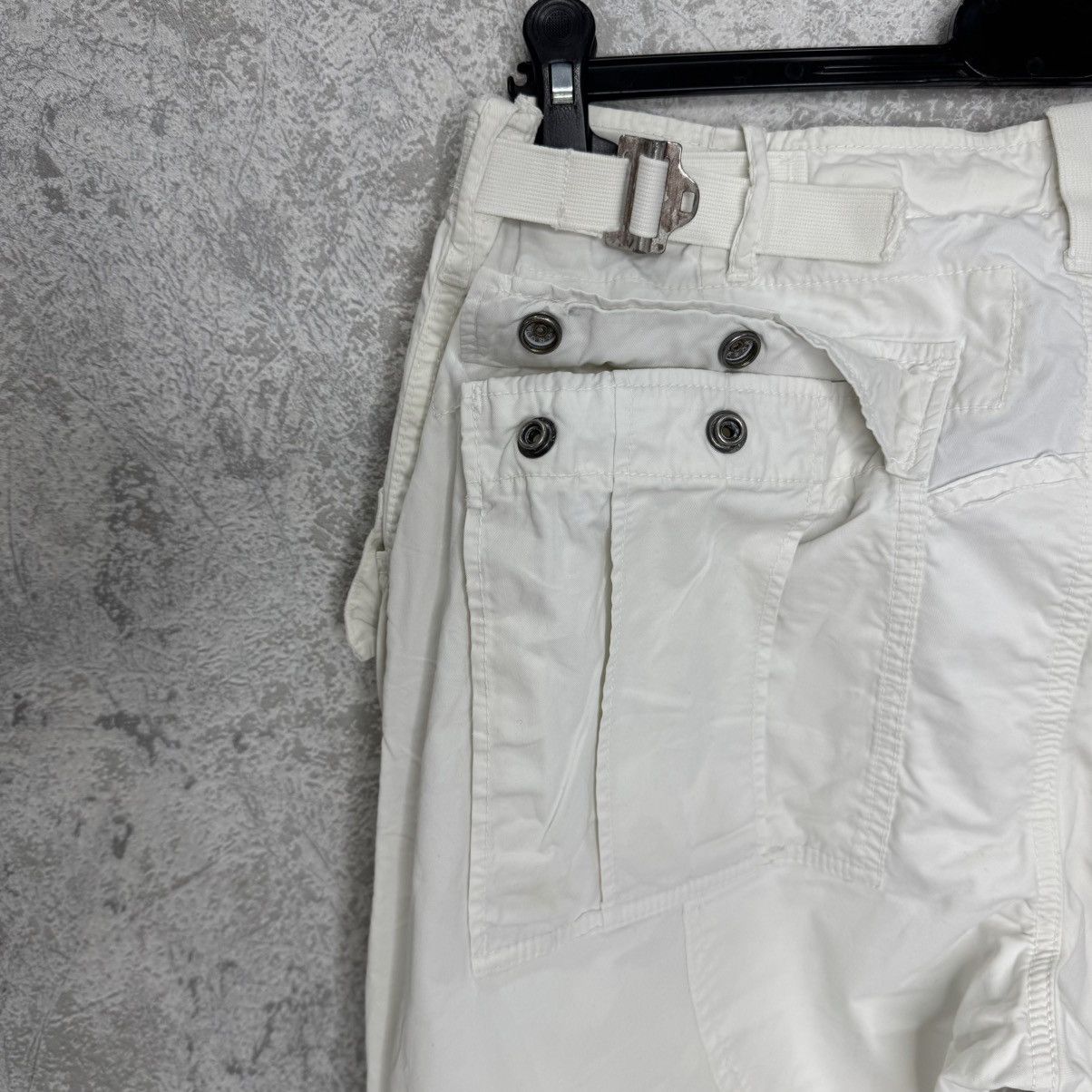 Polo Ralph Lauren Rare Vintage Polo Ralph Lauren Cargo Pants 90’s 34/32 White Size US 34 / EU 50 - 20 Thumbnail
