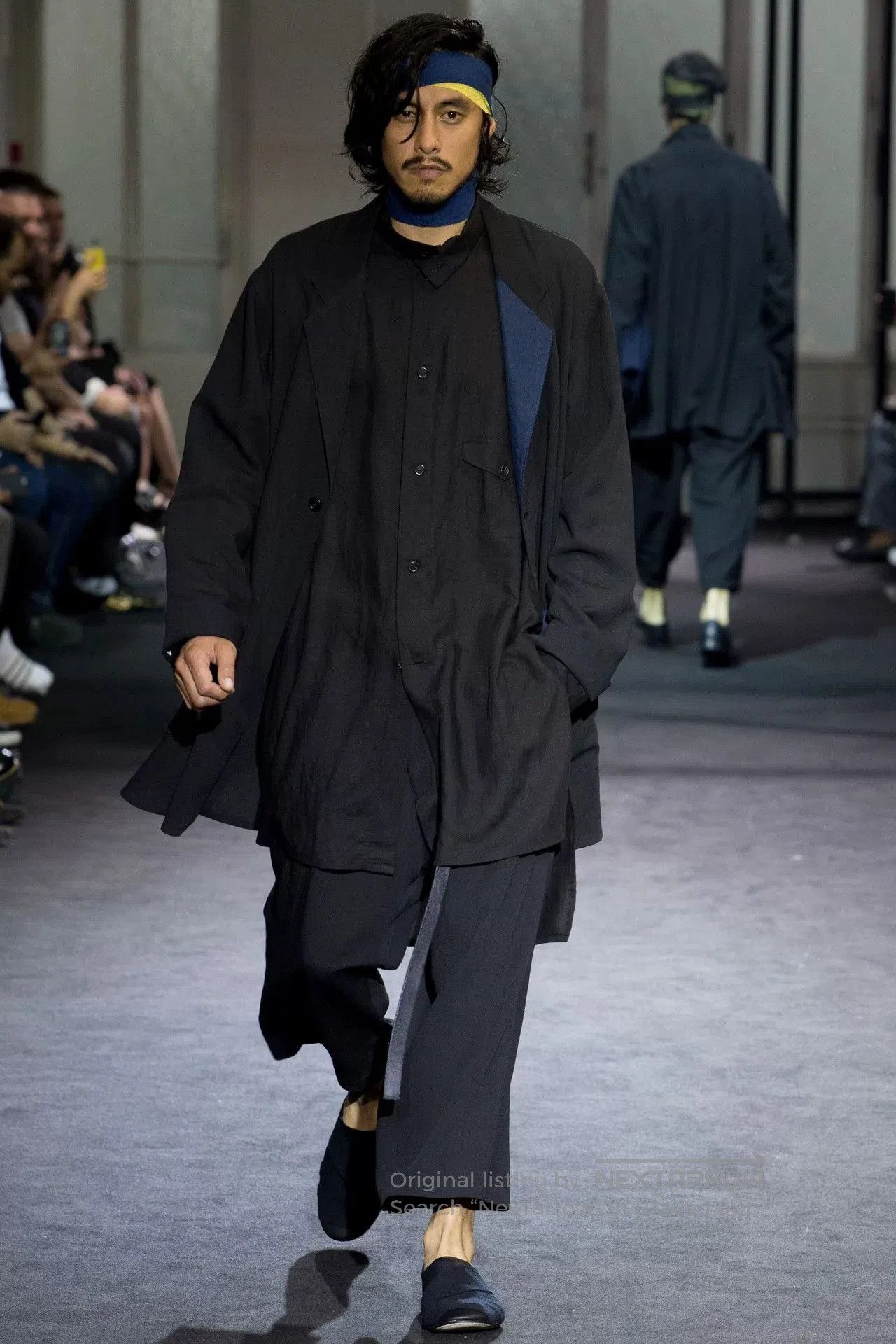Yohji Yamamoto Yohji Yamamoto Black Long Shirt. Size US M / EU 48-50 / 2 - 8 Thumbnail