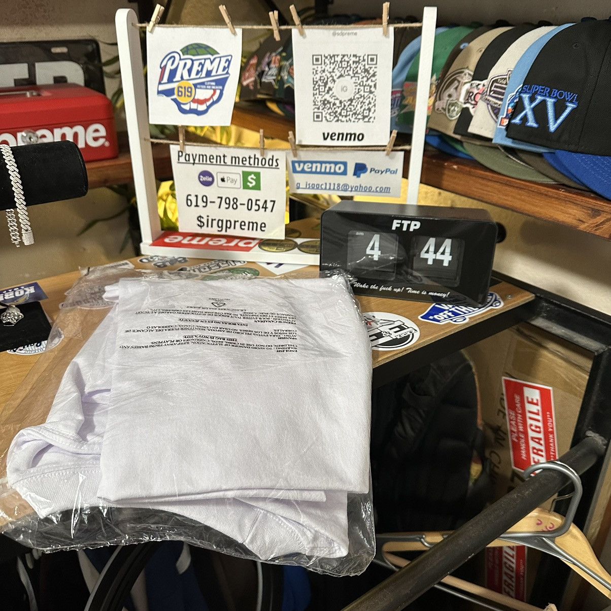Fuck The Population Ftp 14 anniversary white tee xl Size US XL / EU 56 / 4 - 2 Thumbnail