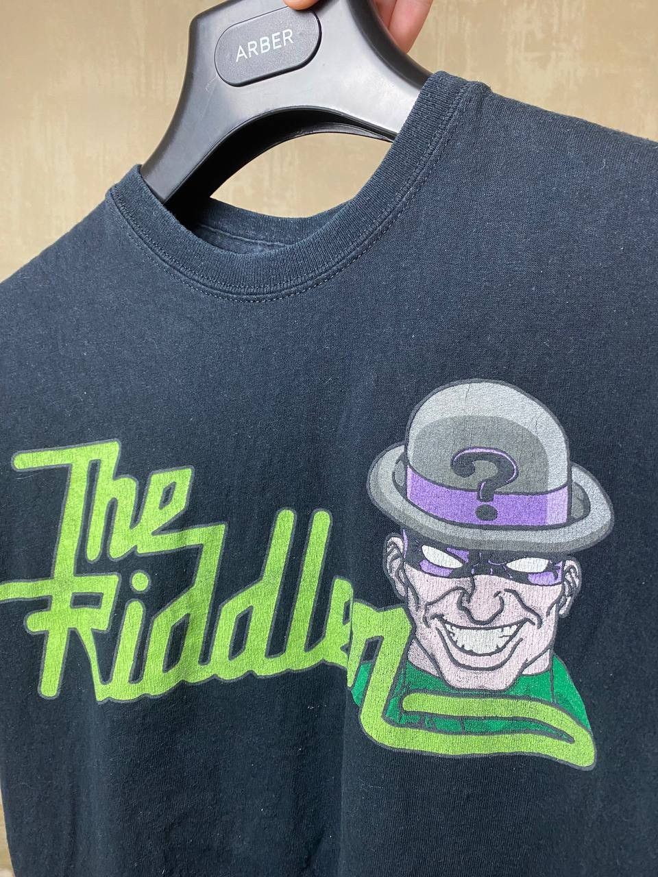 DC Comics 🔥 The Riddler Batman DC Vintage Movie T Shirt Comics Cartoon Size US M / EU 48-50 / 2 - 6 Thumbnail