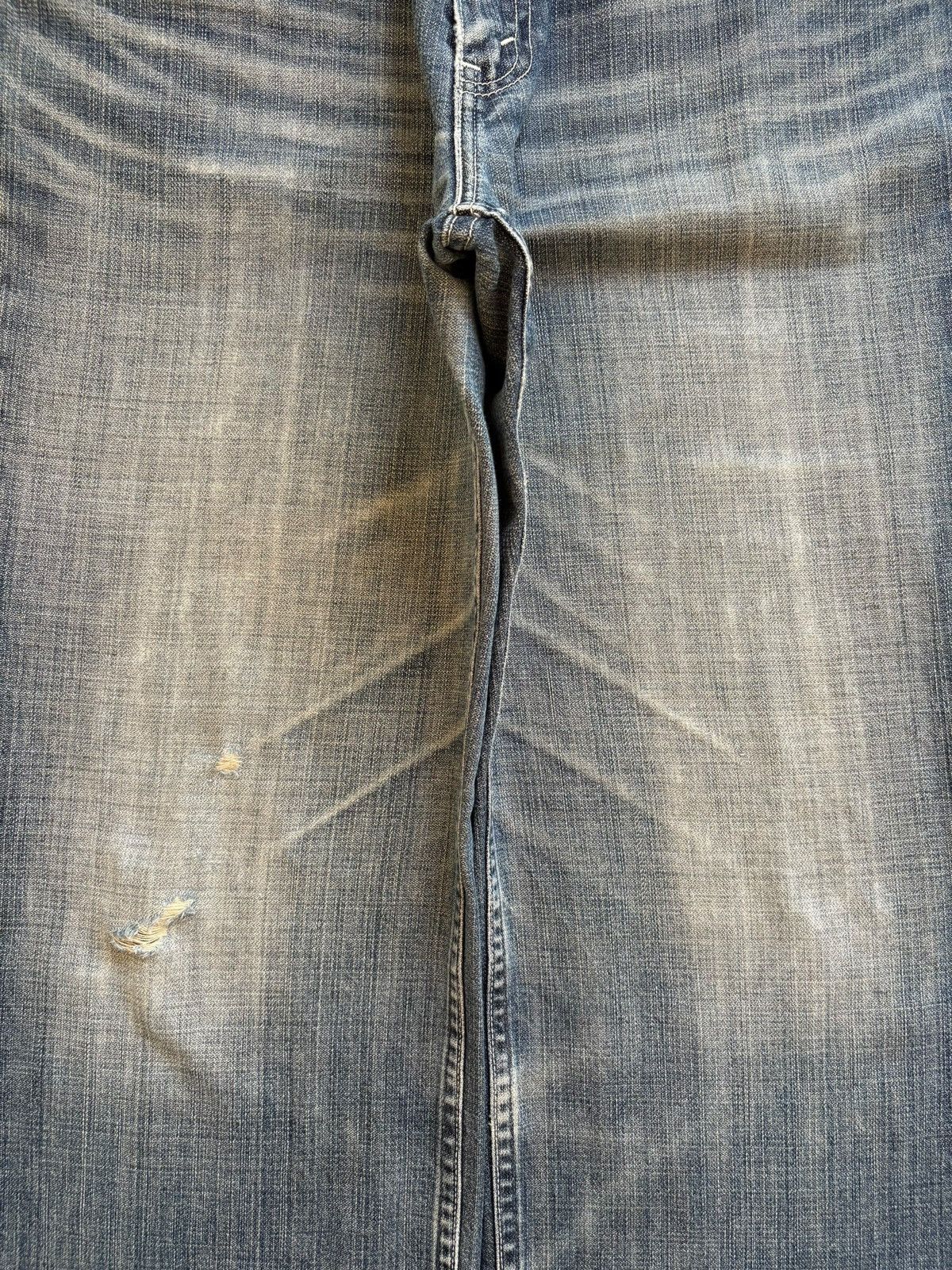 Levi's × Levi's Vintage Clothing Vintage 90s Levis 502 Mud Wash Distressed Loose Baggy Jeans Size US 34 / EU 50 - 5 Thumbnail