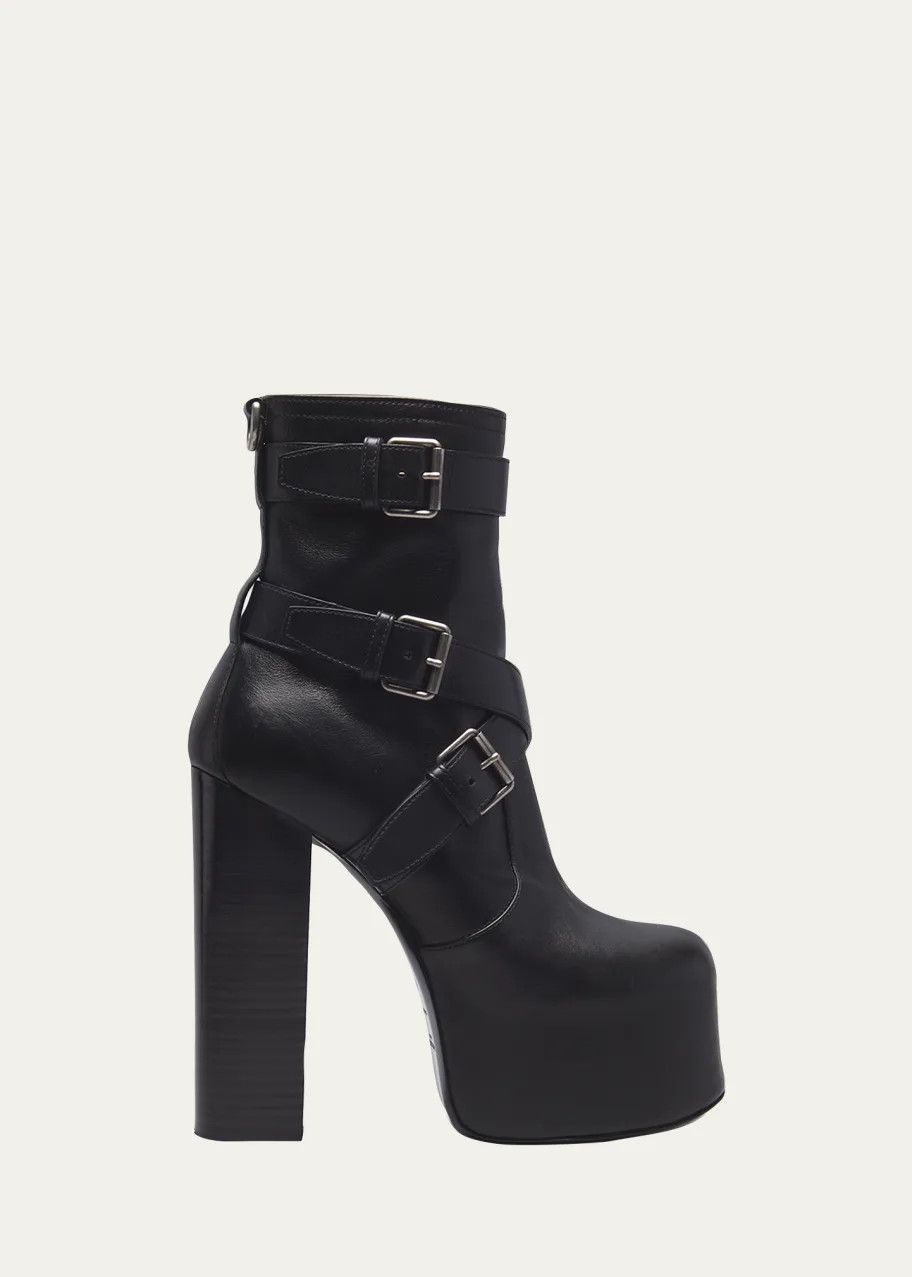 Saint Laurent Paris o1s1wg111024 Cherry 95 Bootie Vit Piuma in Black Size US 9.5 / IT 39.5 - 1 Preview