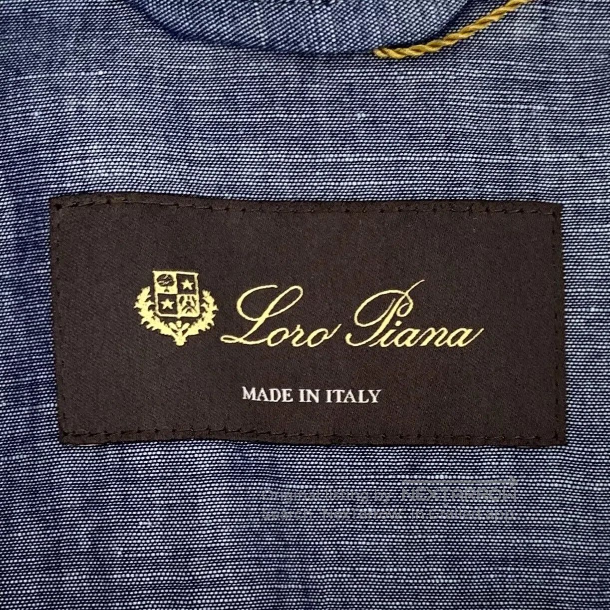 Loro Piana LORO PIANA Dark Blue Multi-pocket Linen Long Sleeve Jacket Size XS / US 0-2 / IT 36-38 - 5 Thumbnail