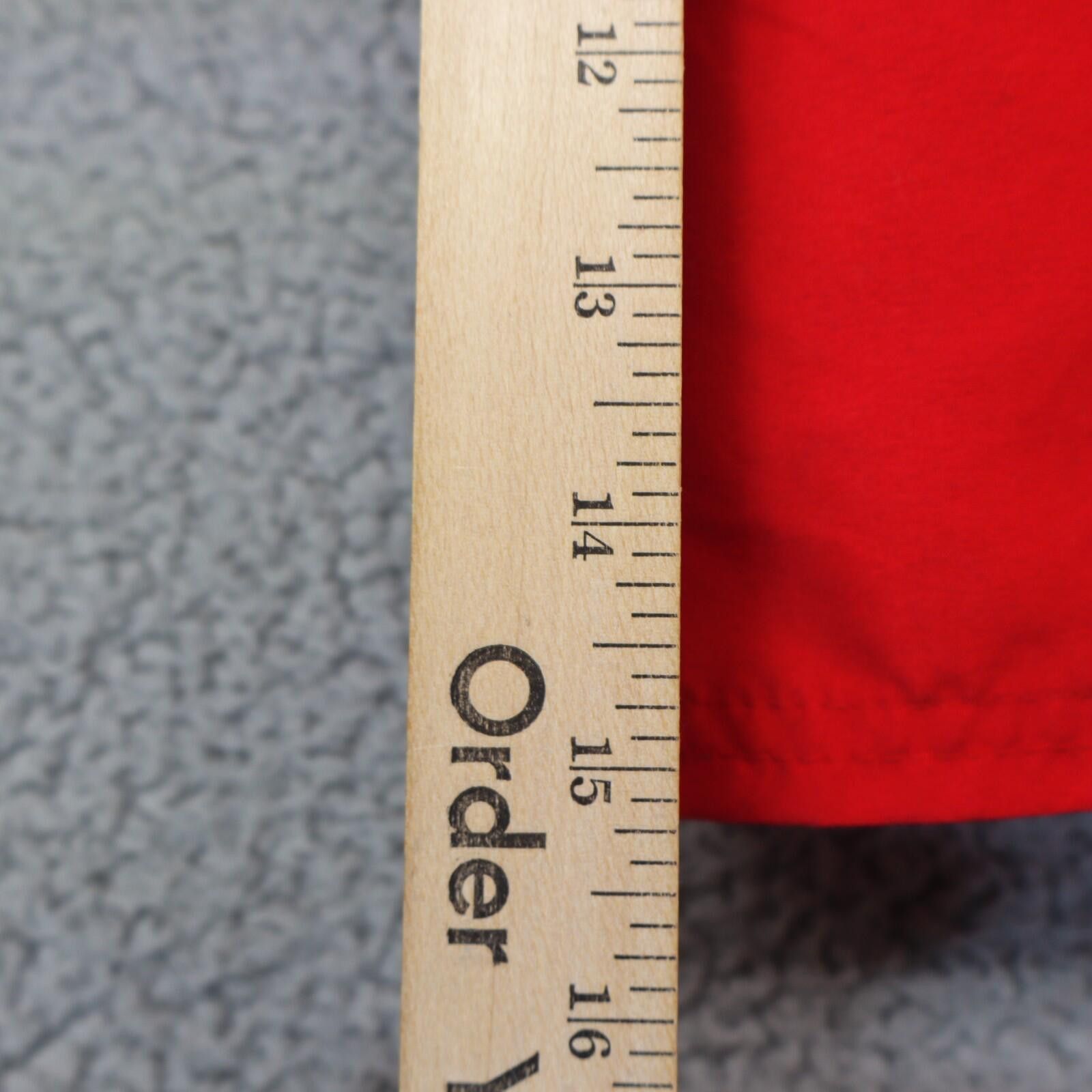 Nike Mens Nike Red Swimming Trunks Medium 5” Beach Pool Size US 32 / EU 48 - 3 Thumbnail