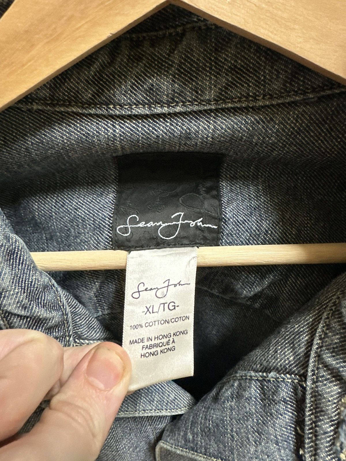 Sean John × Vintage Vintage Sean John Denim Jacket Size XL Size US XL / EU 56 / 4 - 3 Thumbnail