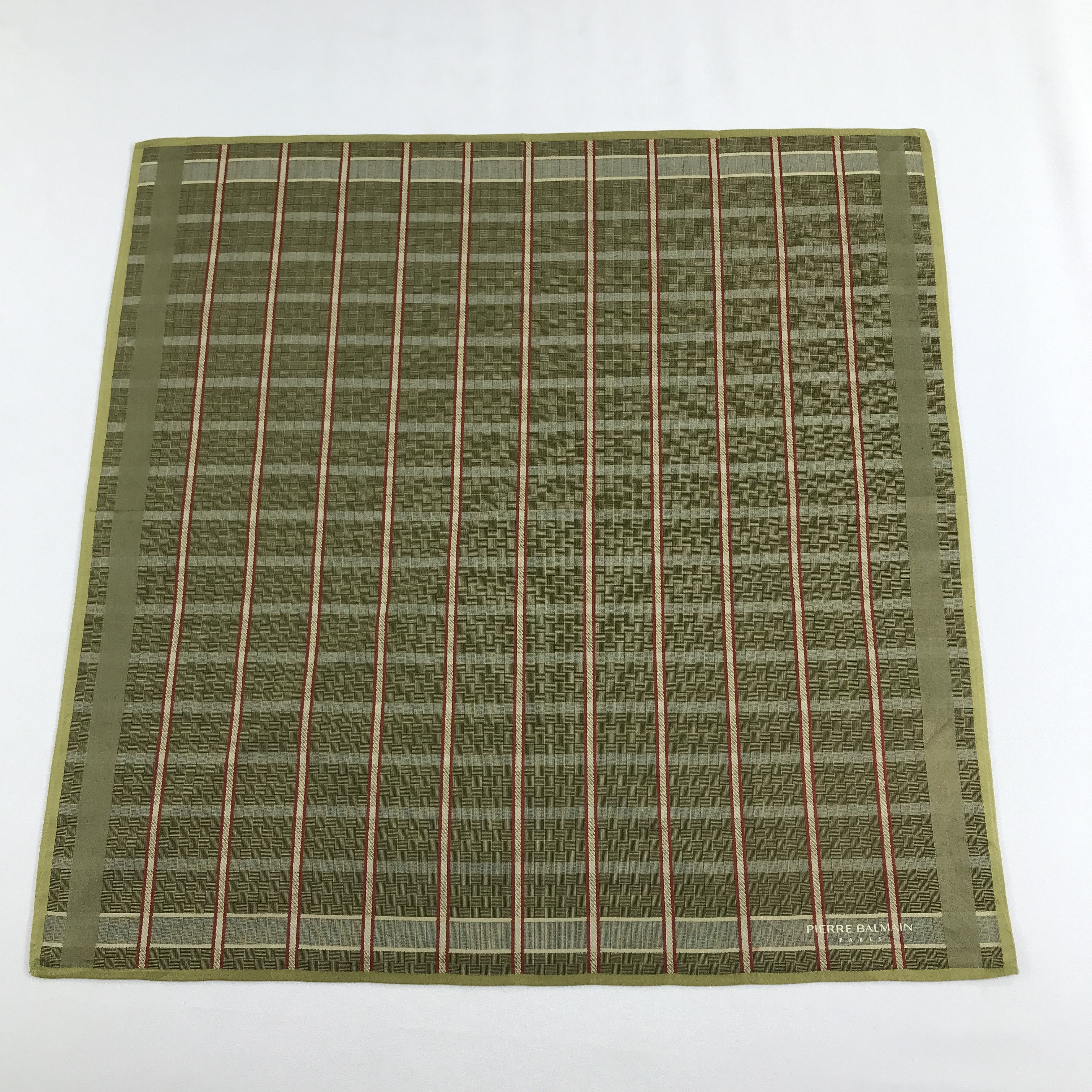 Pierre Balmain Pierre Balmain Handkerchief Neckerchief Bandana H1155 Size ONE SIZE - 2 Thumbnail