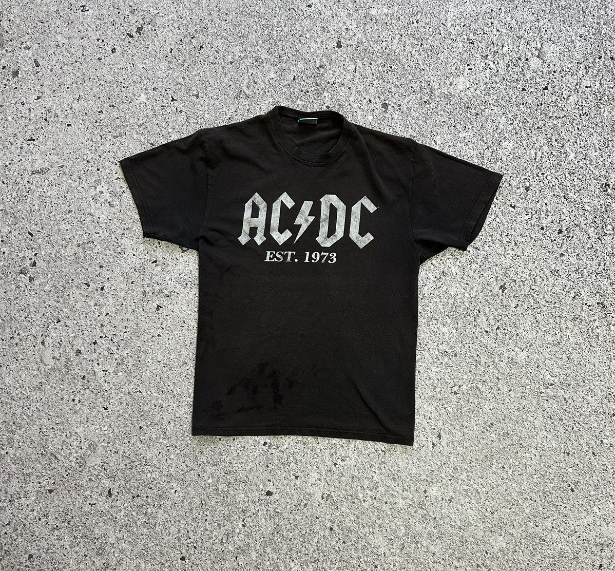 AC/DC × Band Tees × Vintage Vintage 2000’s AC/DC EST. 1973 Rock Band T-Shirt Size US L / EU 52-54 / 3 - 2 Thumbnail