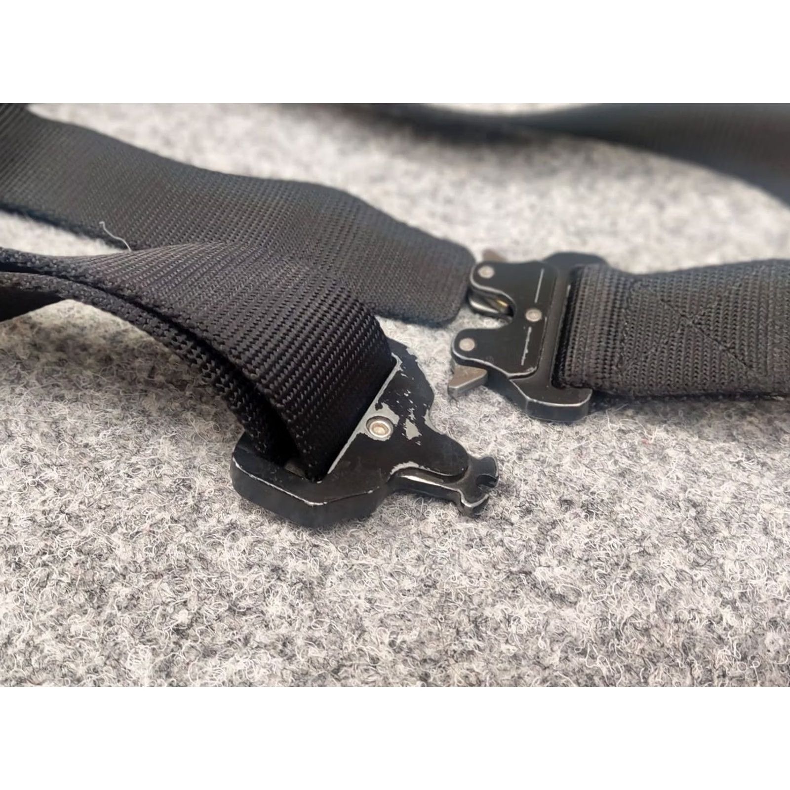 Alyx VINTAGE Japan LGB Style Black Alyx Nylon Canvas Safety Buckle Belt Metal Logo Y2K Size ONE SIZE - 5 Thumbnail