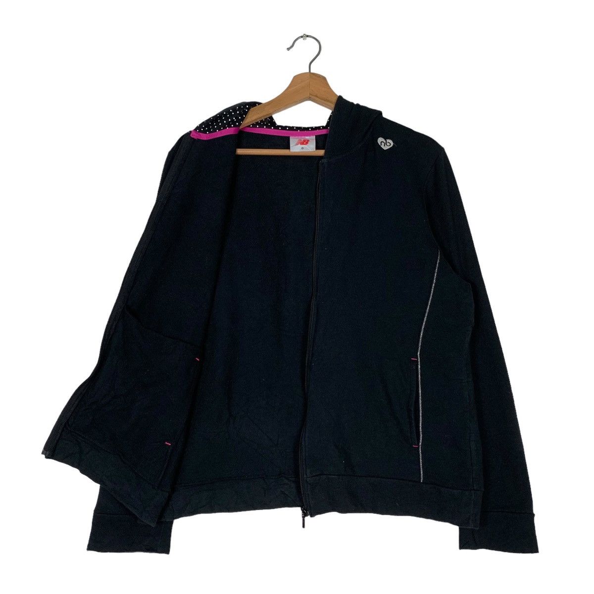 New Balance New Balance Zipper Hoodies Sweatshirt #0822-C37 Size S / US 4 / IT 40 - 10 Thumbnail