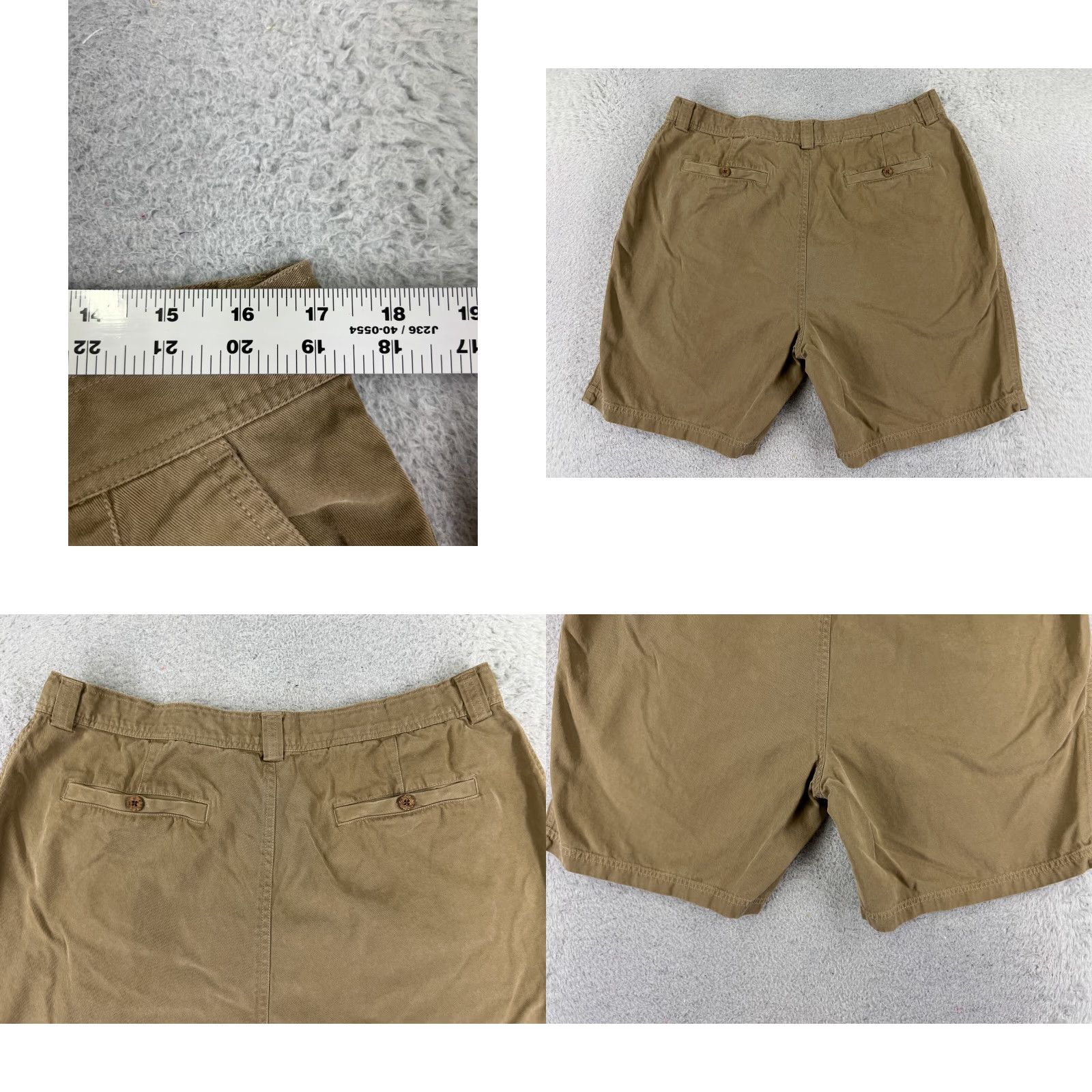 Tommy Bahama Tommy Bahama Shorts Men Bermuda 38 Beige Pleated Tencel Blend -- Golf Golfer Casual Adult Regular Size US 38 / EU 54 - 9 Thumbnail