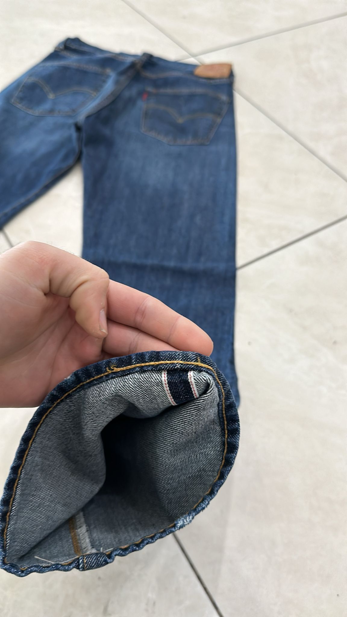 Levi's Vintage Clothing LVC Levi's Vintage Clothing 1947 501XX BigE Selvedge Jeans Size US 32 / EU 48 - 4 Thumbnail
