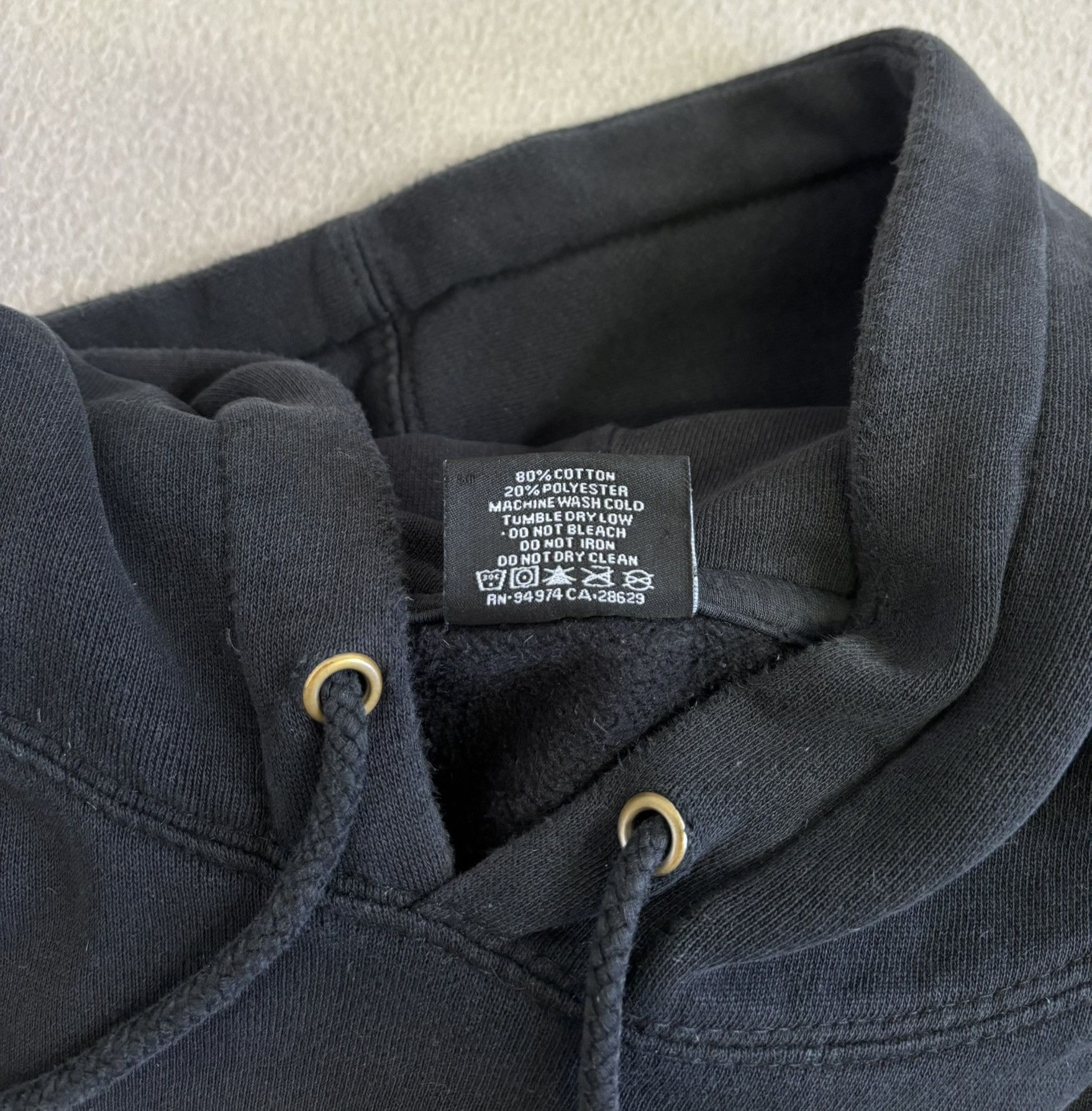 Stussy × Vintage Stussy International Black Hoodie Size XL Size US XL / EU 56 / 4 - 17 Thumbnail