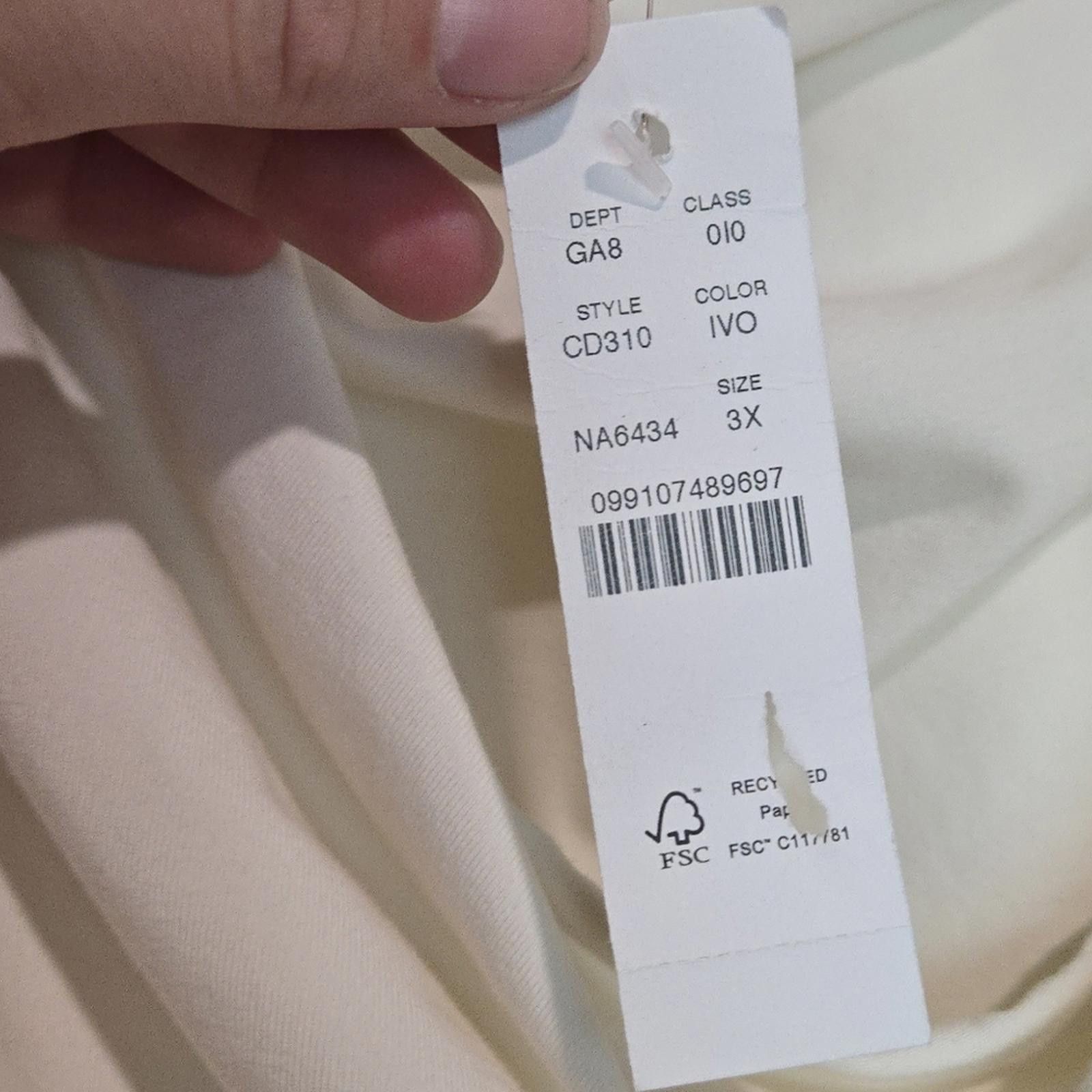J.Crew J Crew Asymmetrical off-the-shoulder top Size 3XL / US 20-22 - 3 Thumbnail