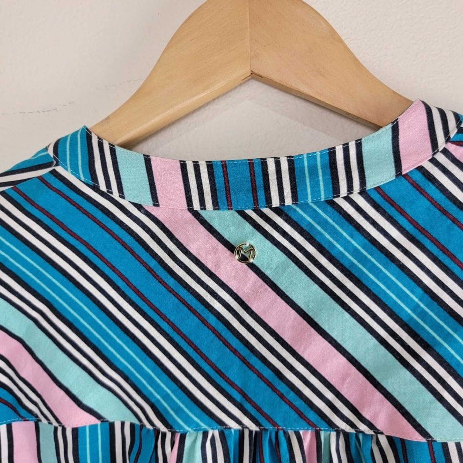 Marie Oliver Marie Oliver Womens Silk Linen Blend Shift Dress Size XS Size XS / US 0-2 / IT 36-38 - 6 Thumbnail