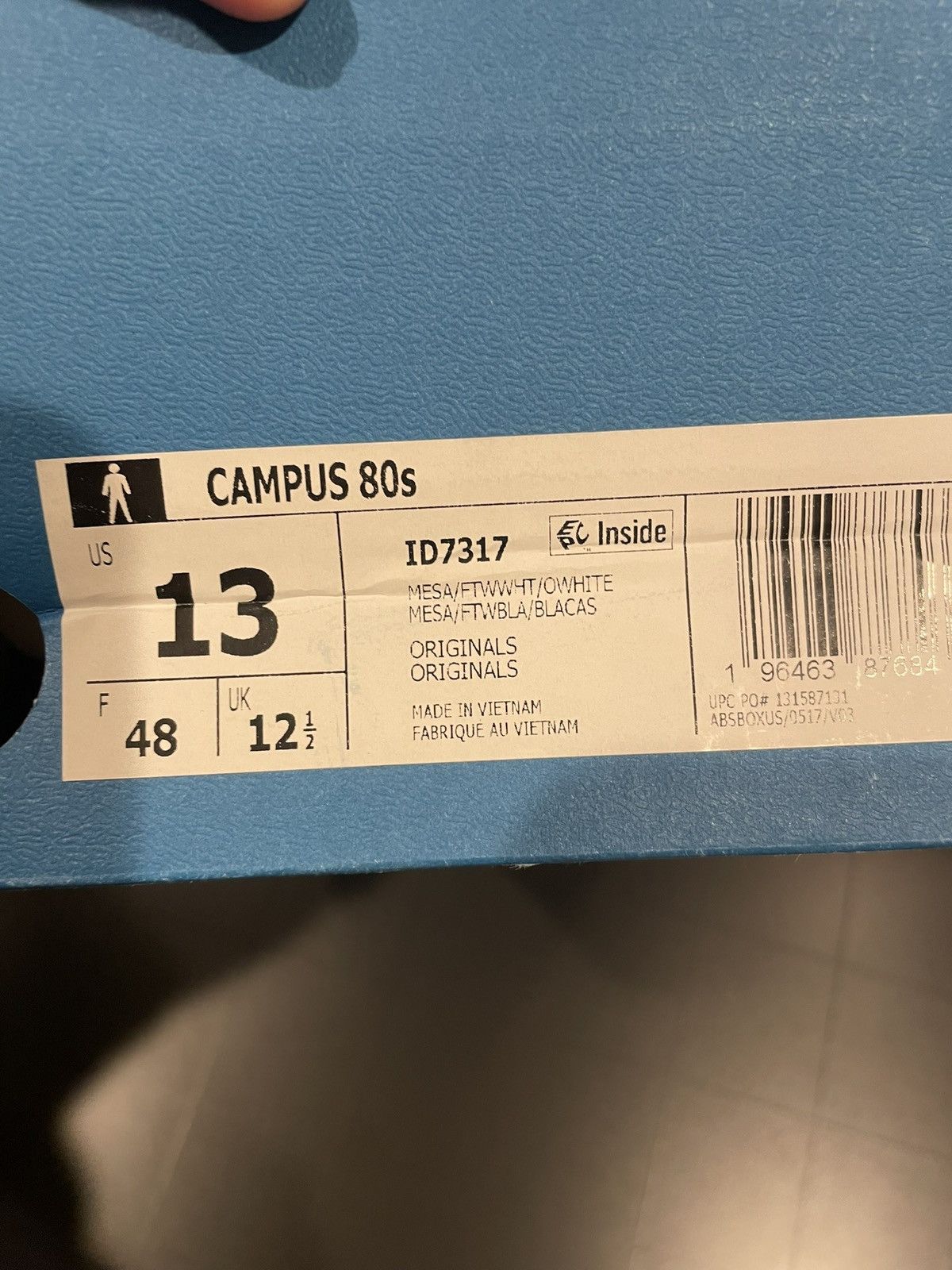 Adidas Adidas Campus 80s Mesa Size 13 Men’s Size US 13 / EU 46 - 7 Thumbnail
