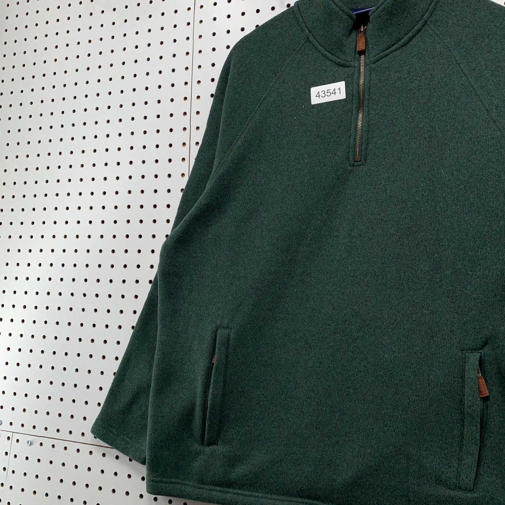 Vineyard Vines Vineyard Vines 1/4 Zip Pullover Sweater Mens Large Green Preppy Casual Size US L / EU 52-54 / 3 - 3 Thumbnail