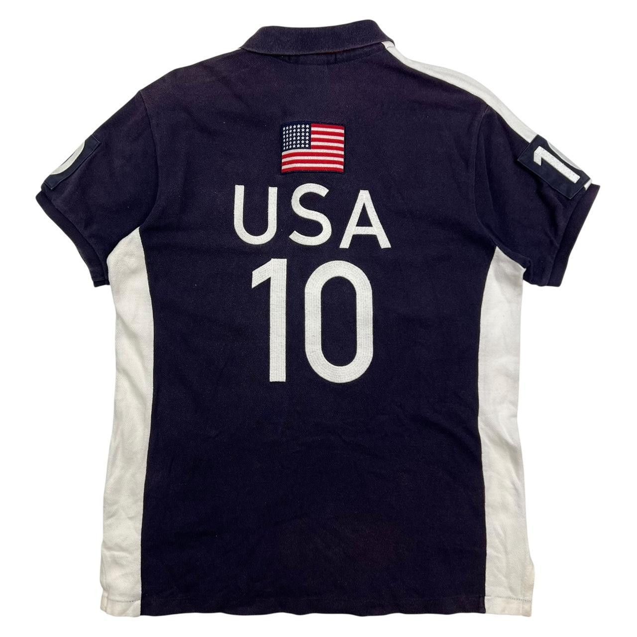 Polo Ralph Lauren Polo By Ralph Lauren USA 10 Big Pony Polo Shirt - Medium Size US M / EU 48-50 / 2 - 2 Thumbnail