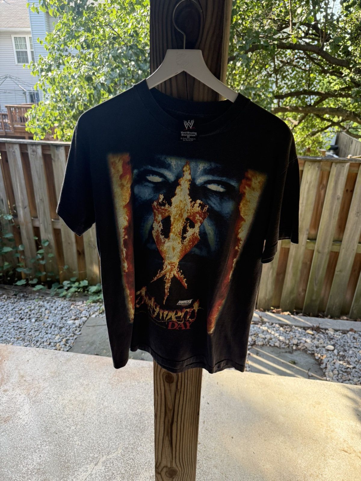 WWE Vintage 2004 WWE Judgement Day Undertaker Shirt Size US M / EU 48-50 / 2 - 1 Thumbnail