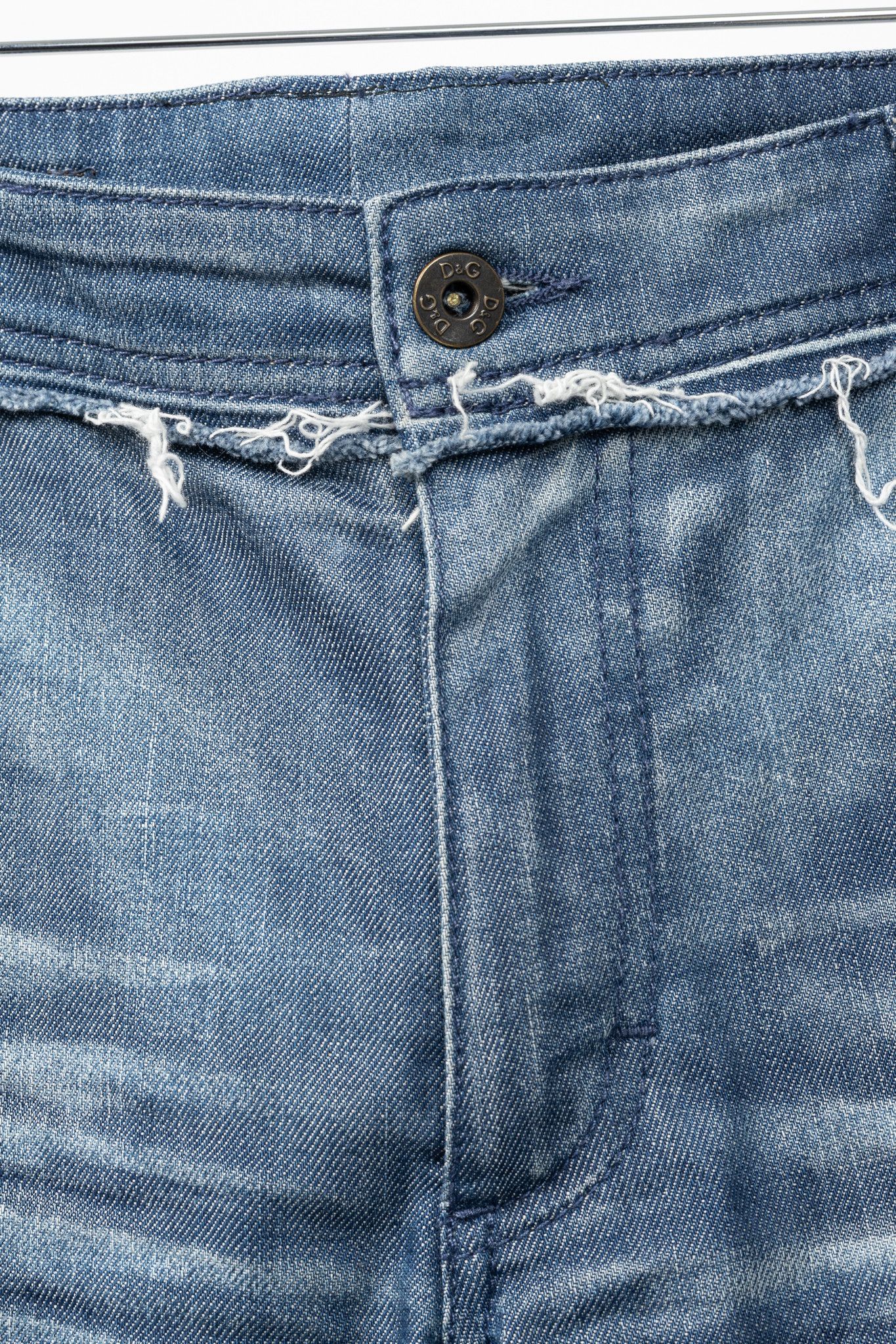 Dolce & Gabbana Dolce & Gabbana Distressed Paint-Splatter Straight-Leg Jeans Size US 36 / EU 52 - 9 Thumbnail
