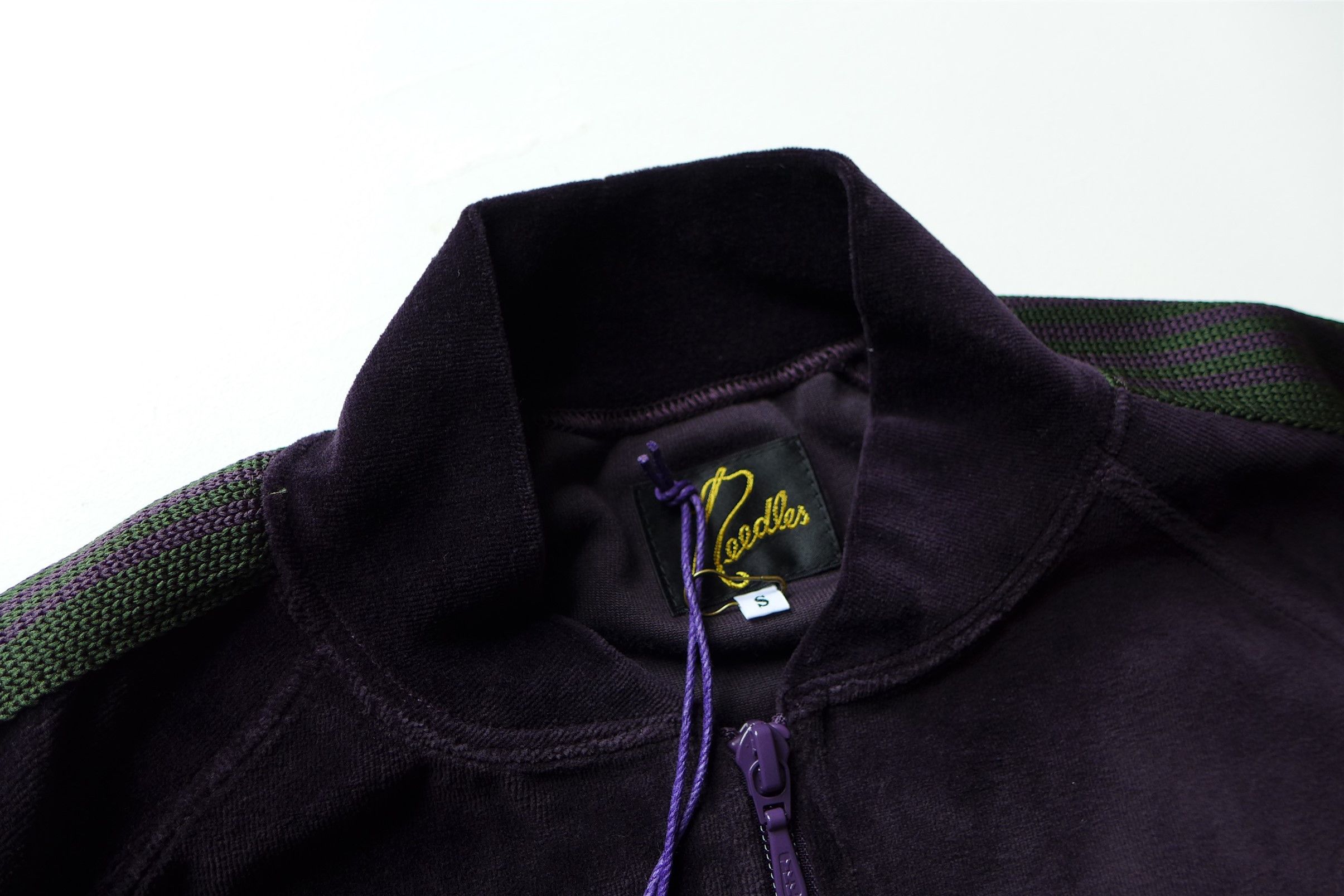 Needles Needles R.C. Velour Track Jacket - Eggplant Size US S / EU 44-46 / 1 - 8 Thumbnail