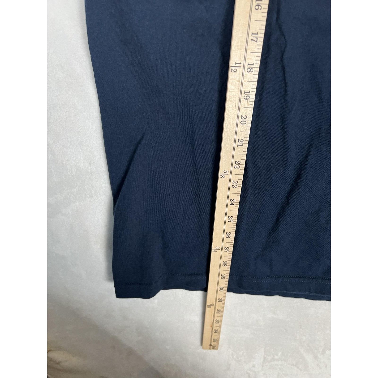 Vintage Vintage FDNY T-Shirt Mens XL Navy Blue Fire Department City Size US XL / EU 56 / 4 - 4 Thumbnail