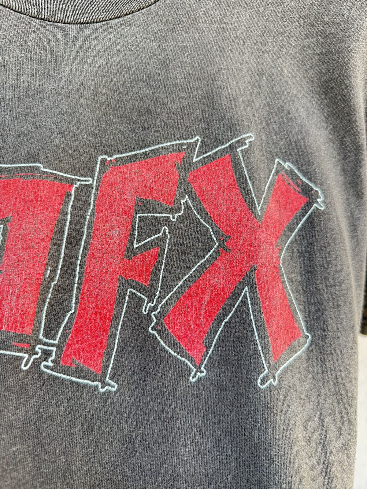 Band Tees Thrashed Vintage 90s Nofx American Punk Rock Faded Grunge T Size US L / EU 52-54 / 3 - 5 Thumbnail
