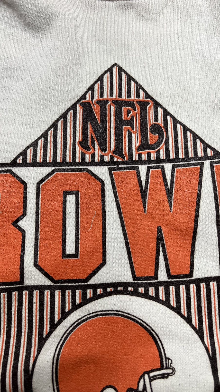 Logo 7 1990 Cleveland Browns NFL Logo 7 athletic sweatshirt Size US XL / EU 56 / 4 - 10 Thumbnail