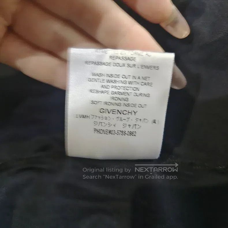 Givenchy Givenchy Back Striped Logo Short Sleeve T-Shirt Size US XL / EU 56 / 4 - 7 Thumbnail
