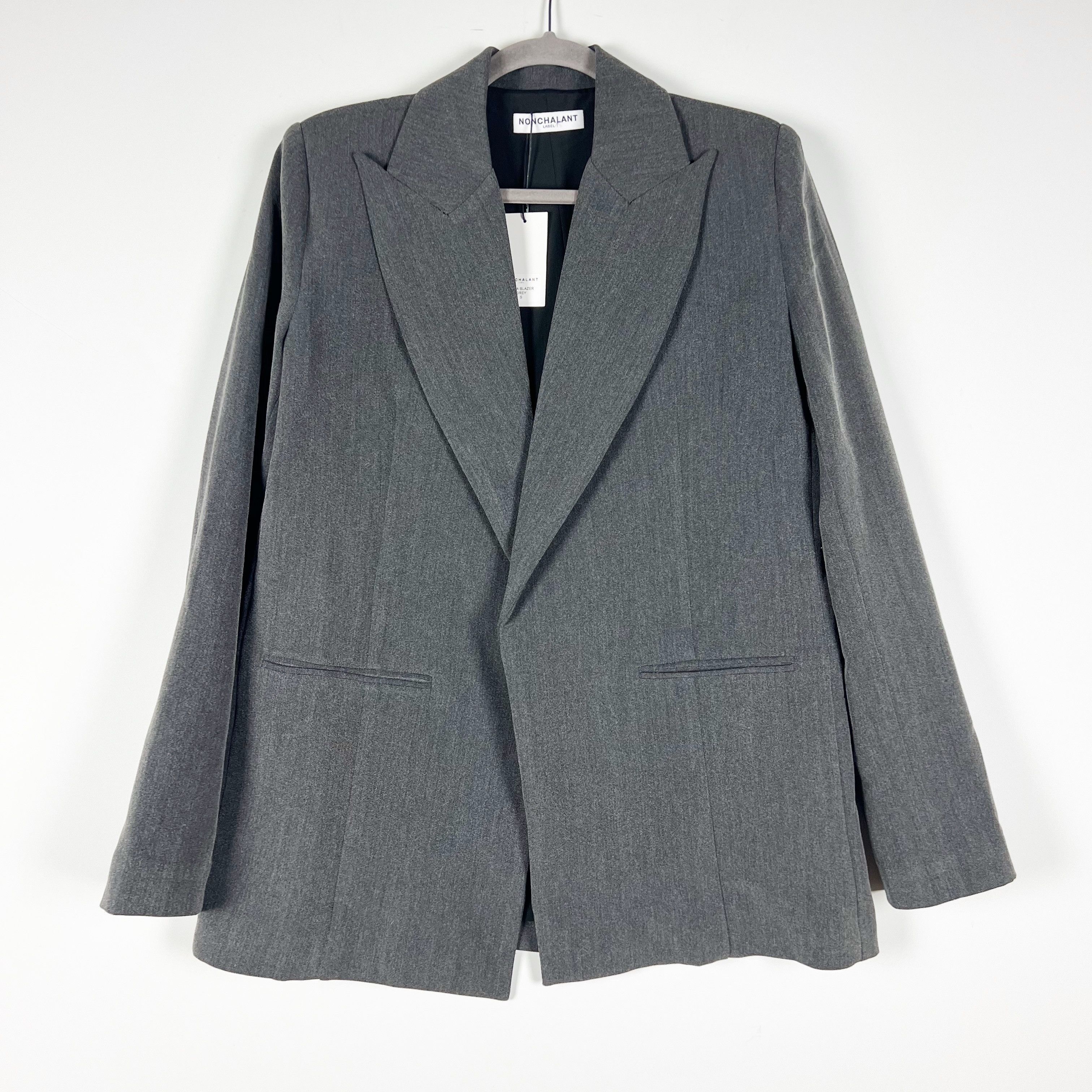 Other NEW Nonchalant Cyra Oversized Lapel Open Size S / US 4 / IT 40 - 1 Thumbnail
