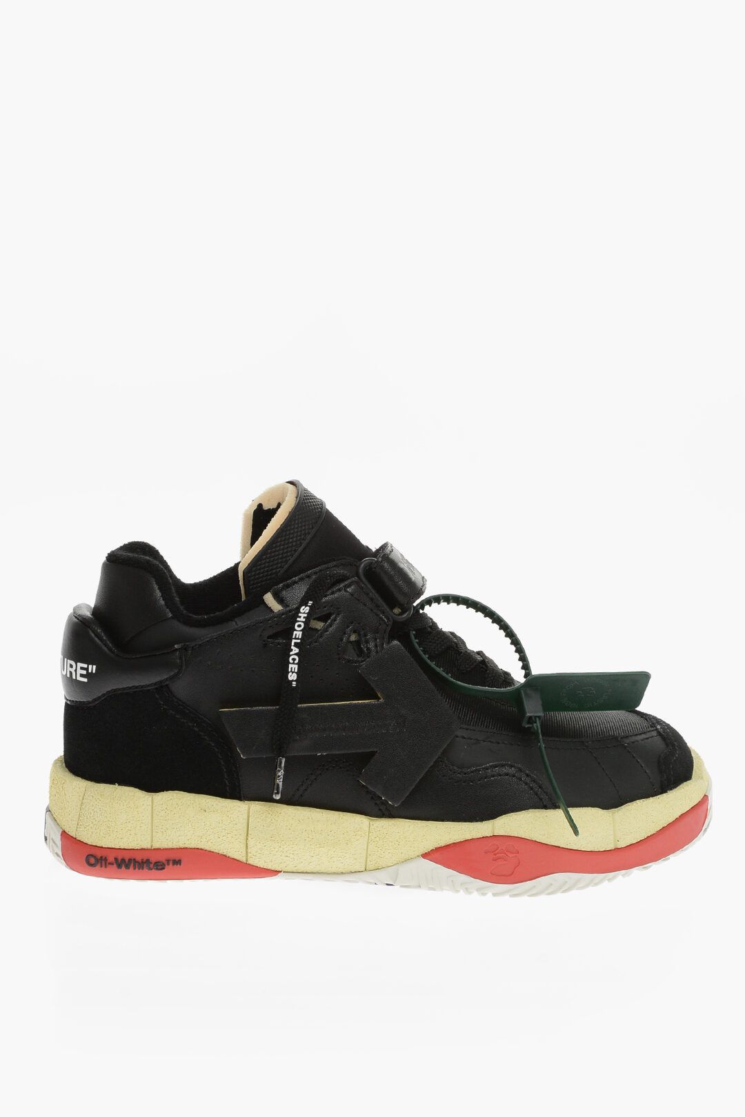 image of Off White Og1Mm0424 Low-Top Sneakers In Black, Men's (Size 7)