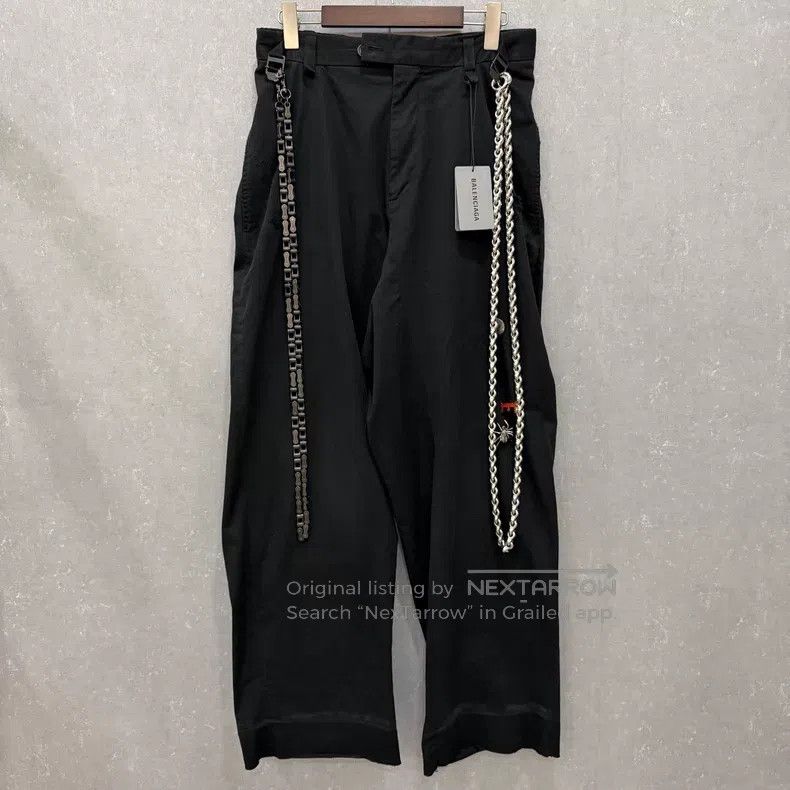 Balenciaga Balenciaga size XXS Chain Spider Mud-Dyed Destroyed Work P Size US 27 - 1 Thumbnail