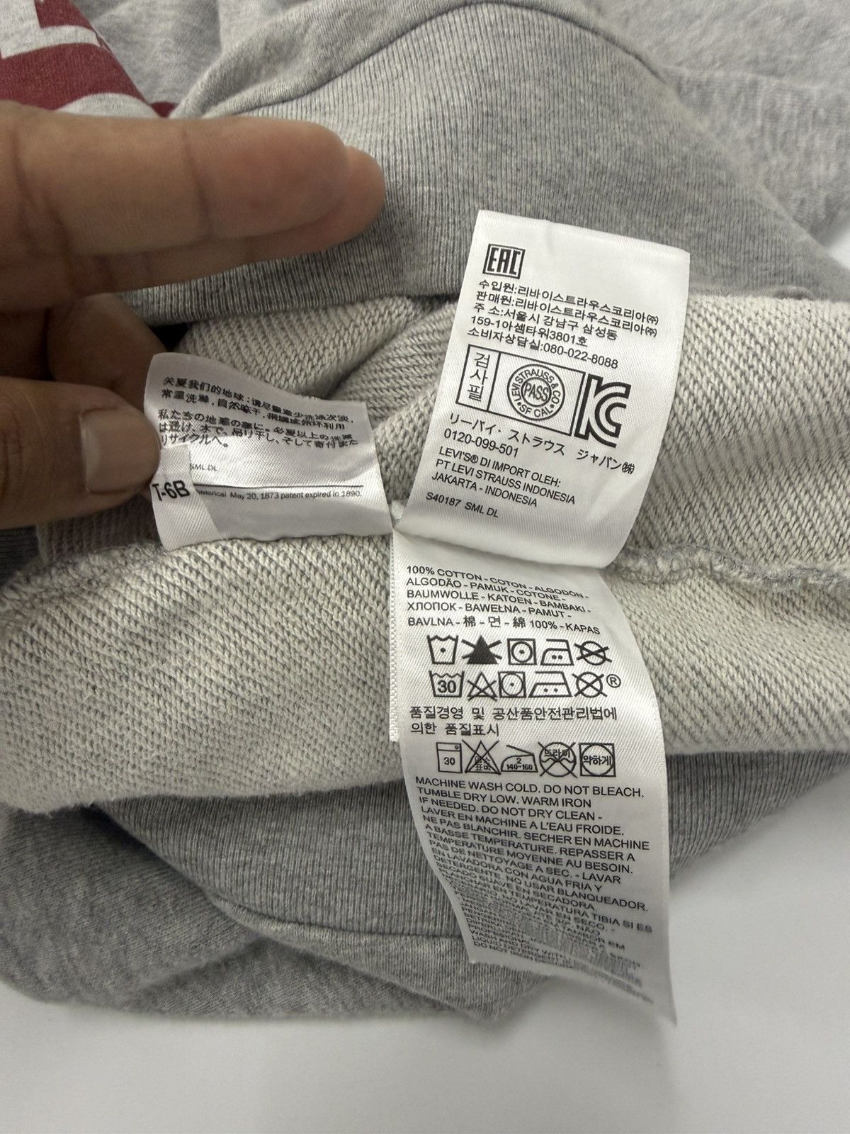 Levi's Vintage Clothing 🔥 Levi'strauss & Co. Cantre Logo Sweatshirt - M Size US S / EU 44-46 / 1 - 9 Thumbnail