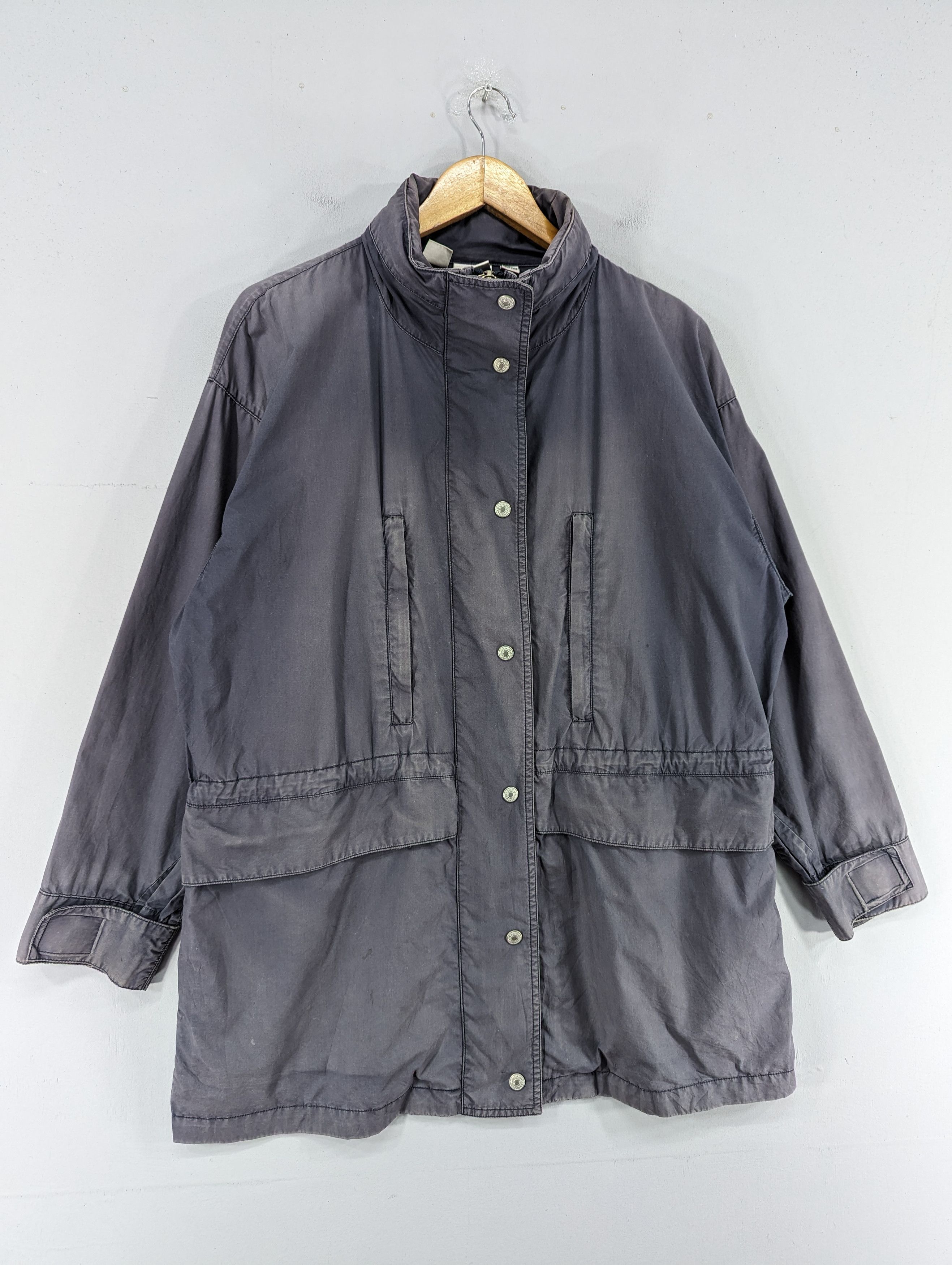 DKNY Vintage DKNY Classic Donna Karan Distressed Jacket Size US L / EU 52-54 / 3 - 2 Thumbnail