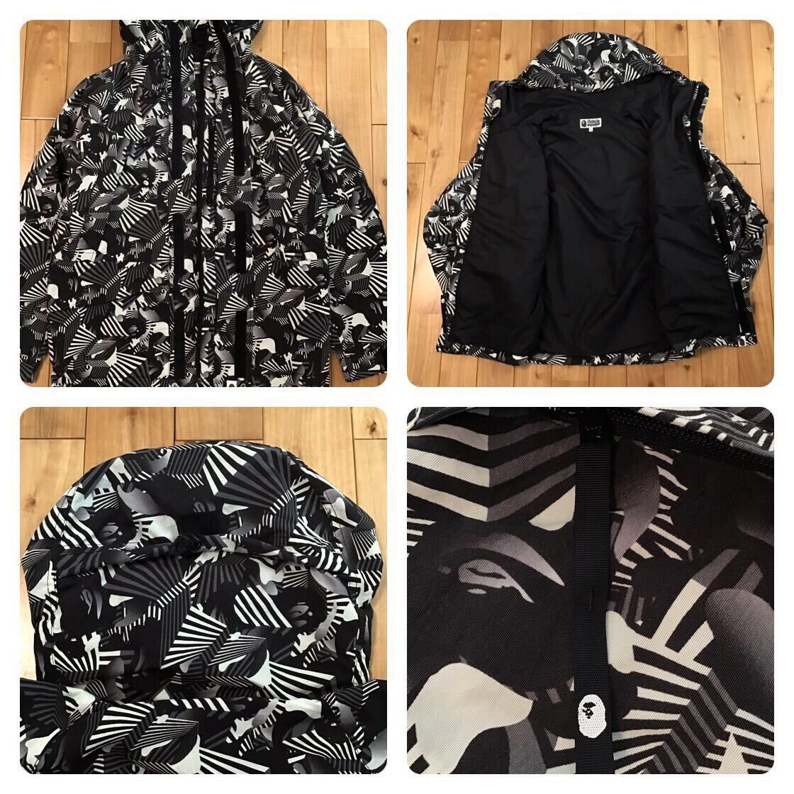 BAPE Dazzle camo snowboard jacket a bathing ape