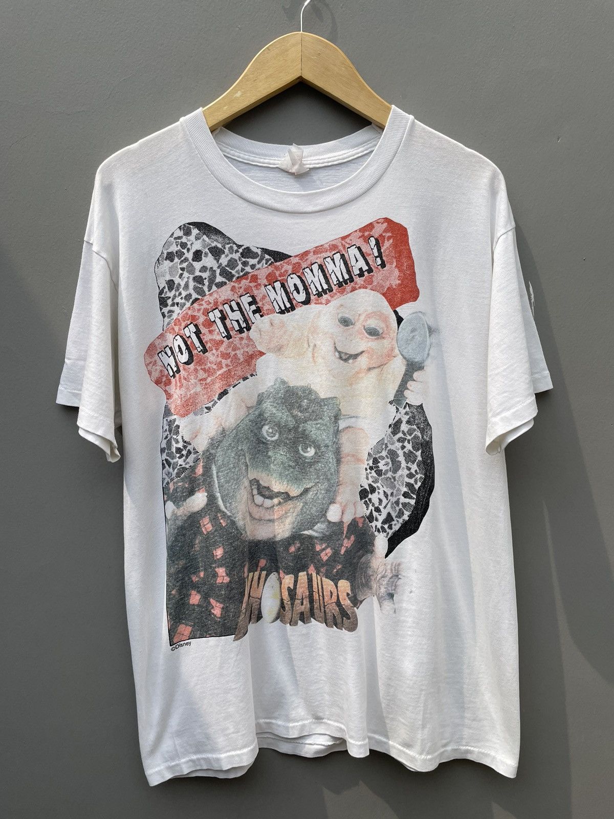 Disney × Vintage Rare Dinosaurs Live Action Vintage Tees 90’s Size US XL / EU 56 / 4 - 1 Thumbnail