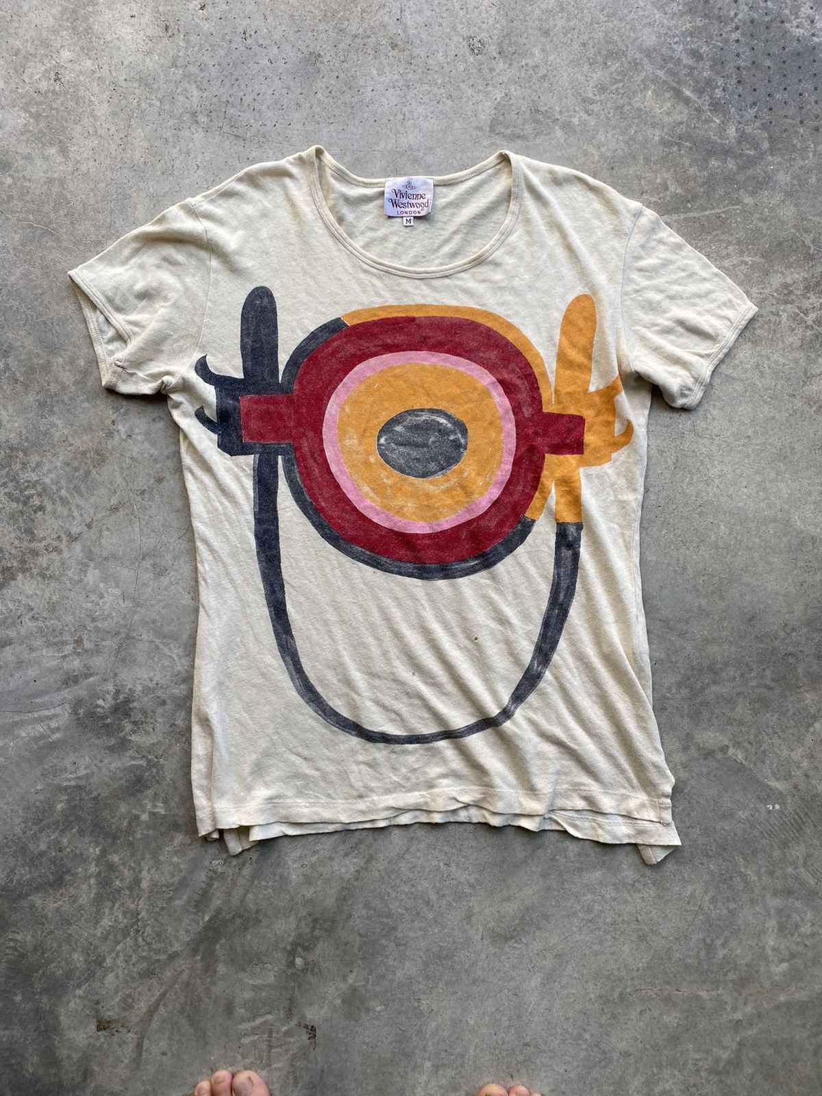 Vivienne Westwood 2000s Art Disc-man logo Size US M / EU 48-50 / 2 - 2 Thumbnail