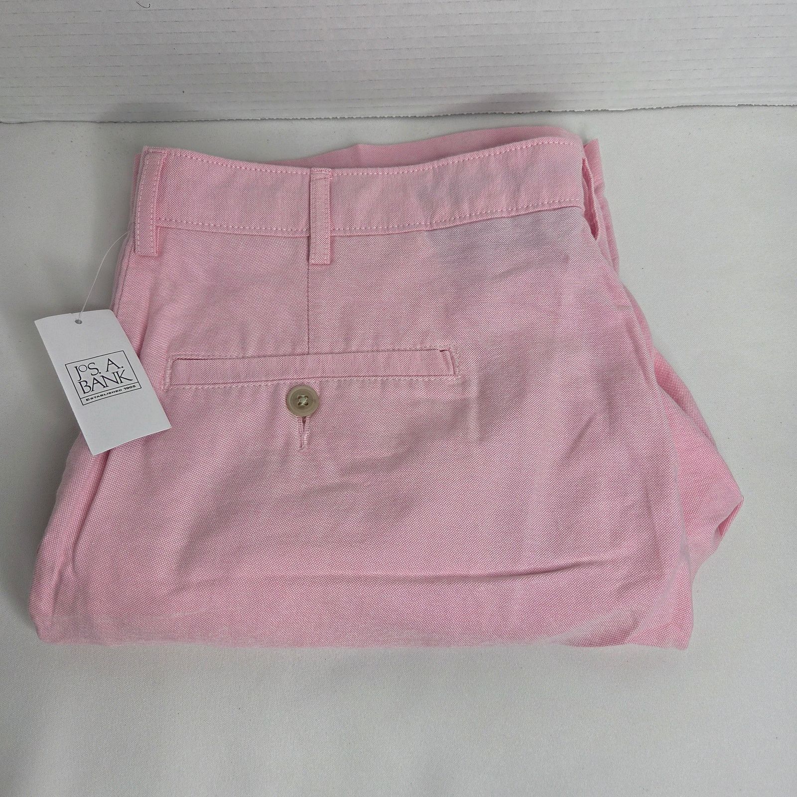 Jos. A. Bank Men's Jos A Banks 1905 Tailored Fit Chino Shorts Size US 33 - 9 Thumbnail