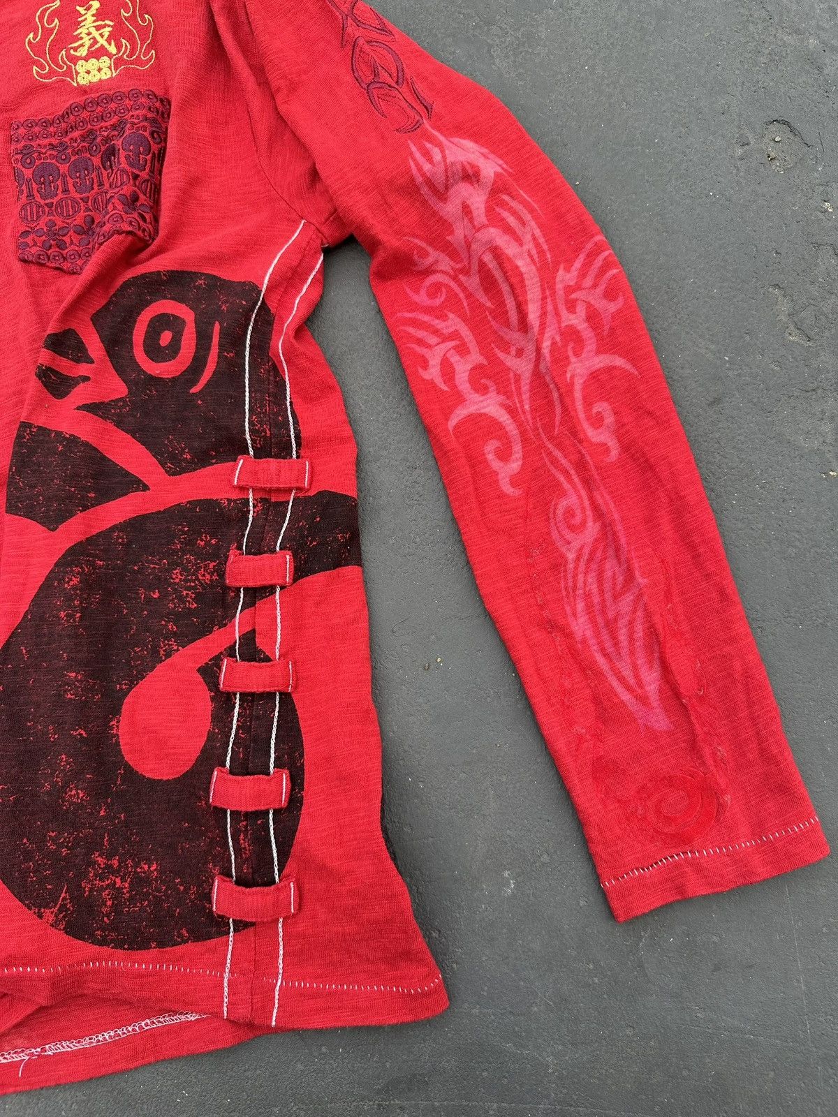 Japanese Brand Embroidery Japanese Traditional Sukajan Longsleeve Bondage Size US L / EU 52-54 / 3 - 7 Thumbnail