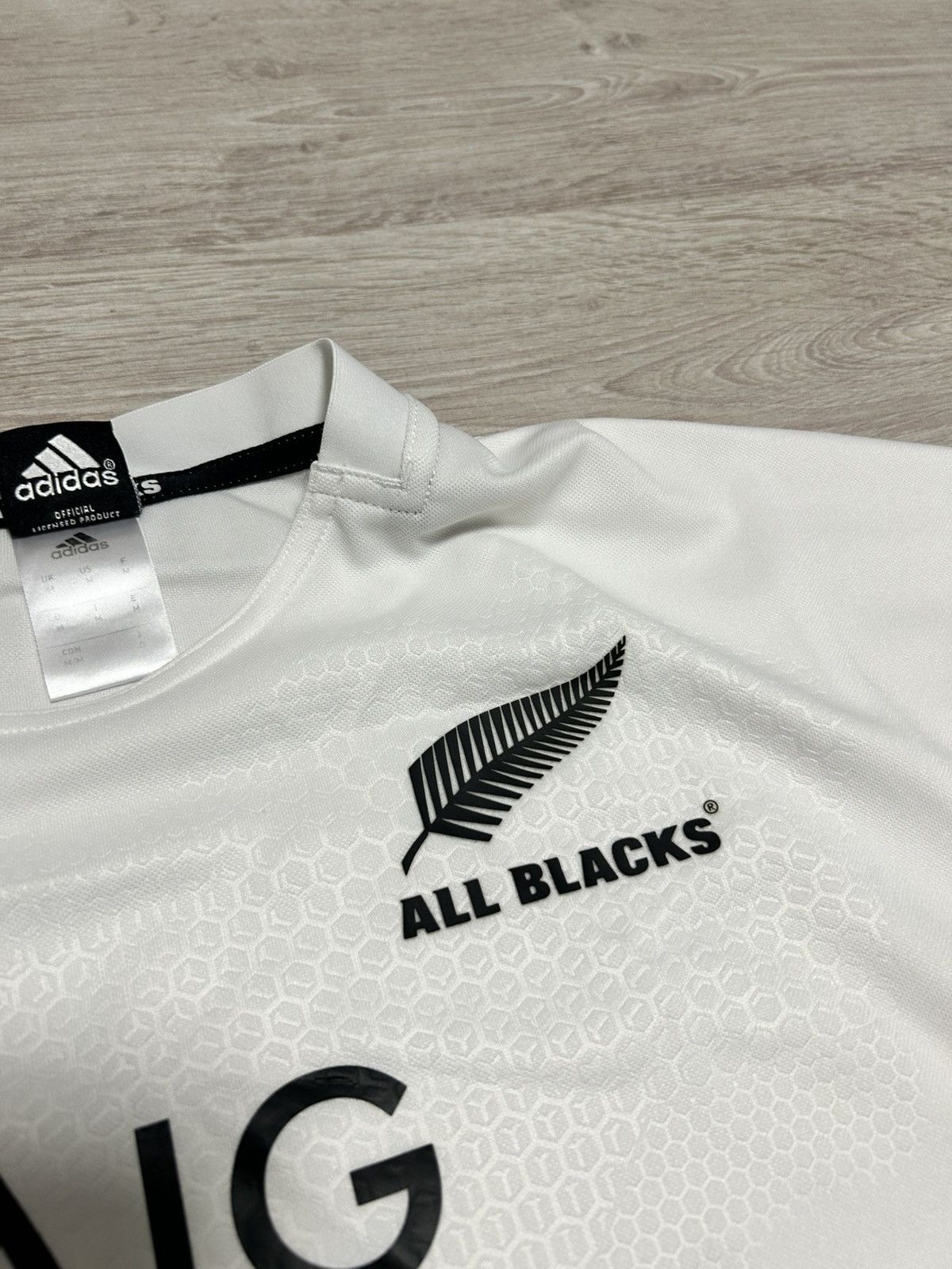 Adidas All Blacks Adidas Jersey Rugby Shirt 2019 away size S-M Size US S / EU 44-46 / 1 - 5 Thumbnail