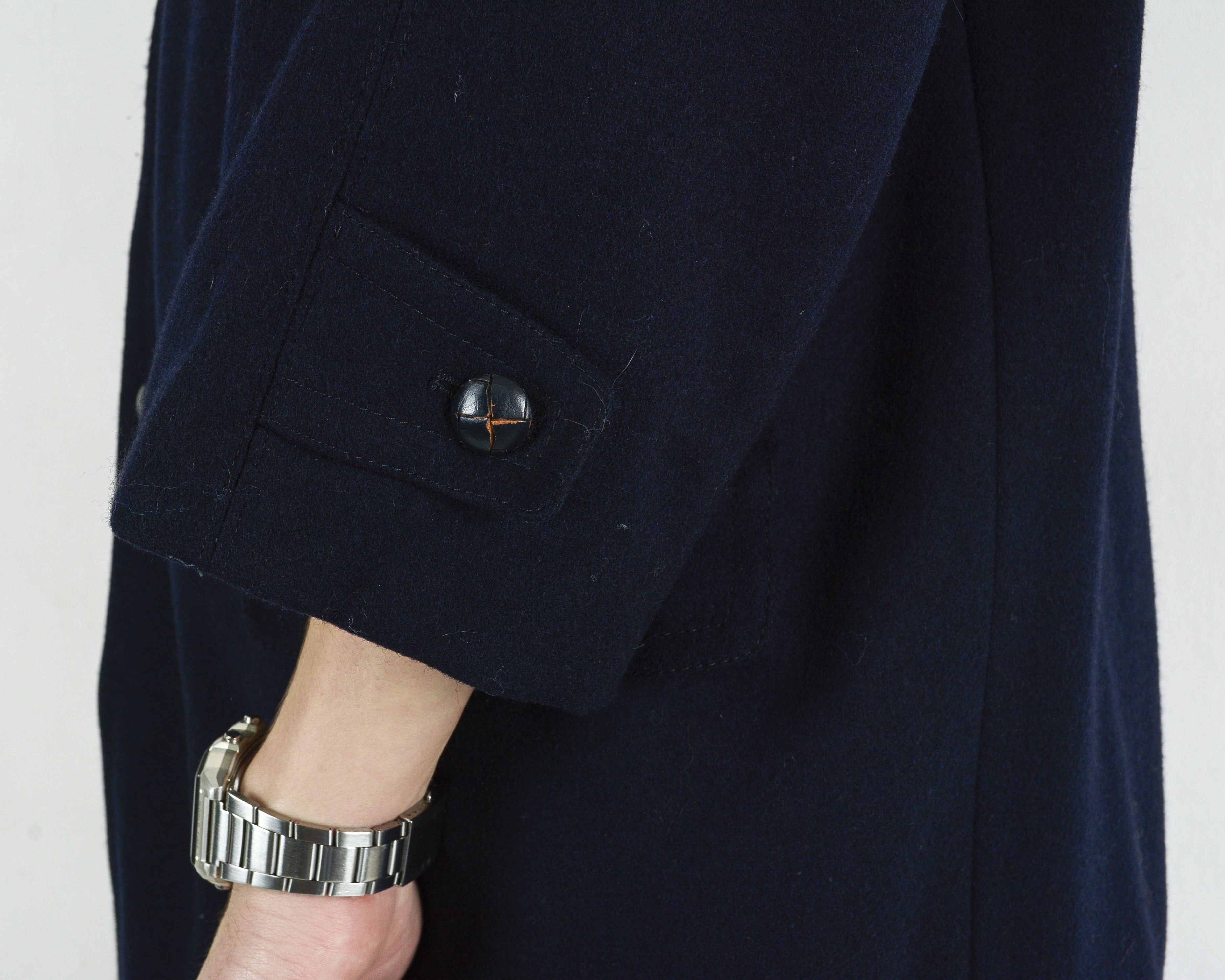 Vintage LODEN FREY Men L Wool Jacket Over Coat Winter EU 52 Warm Mac Size US L / EU 52-54 / 3 - 7 Thumbnail
