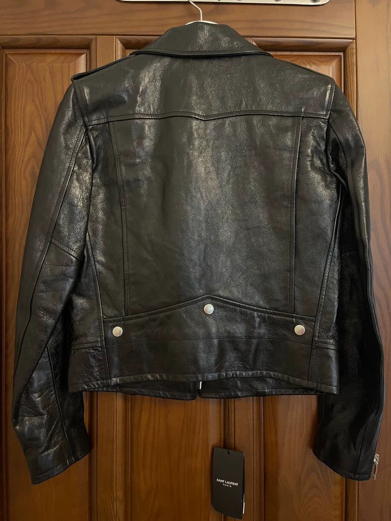 Saint Laurent Paris Saint Laurent Paris Biker Leather jacket Size XS / US 0-2 / IT 36-38 - 3 Thumbnail