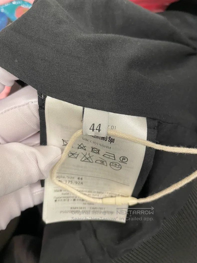 Valentino Valentino Aqua pink black embroidered mulberry silk jacket Size XL / US 12-14 / IT 48-50 - 7 Thumbnail