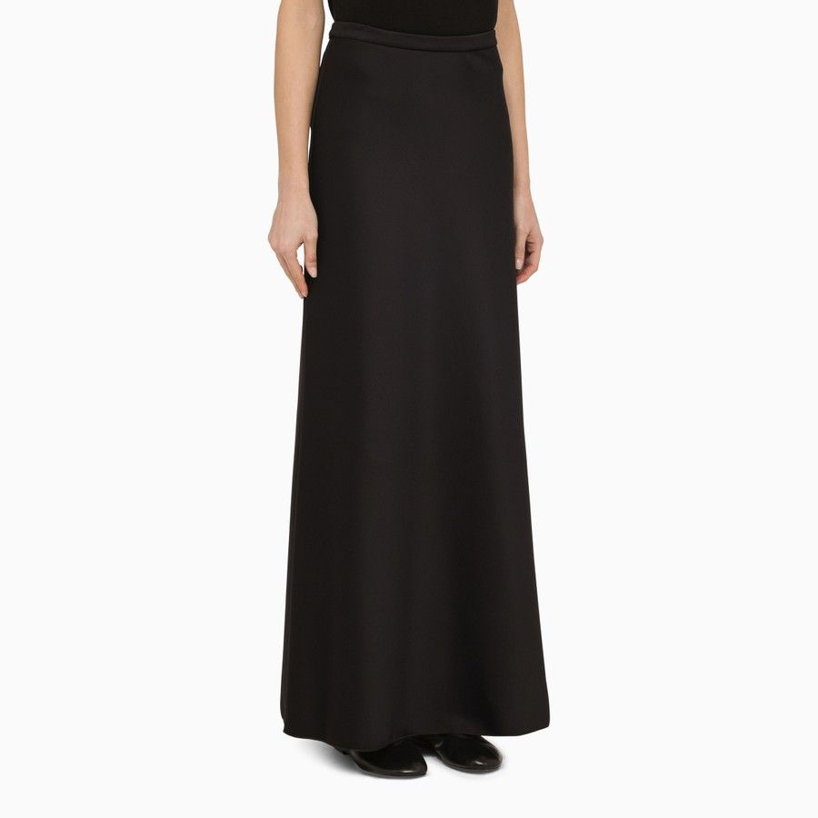 Max Mara o1d2blof0824 Long Skirt in Black Size 27" / US 4 / IT 40 - 3 Thumbnail