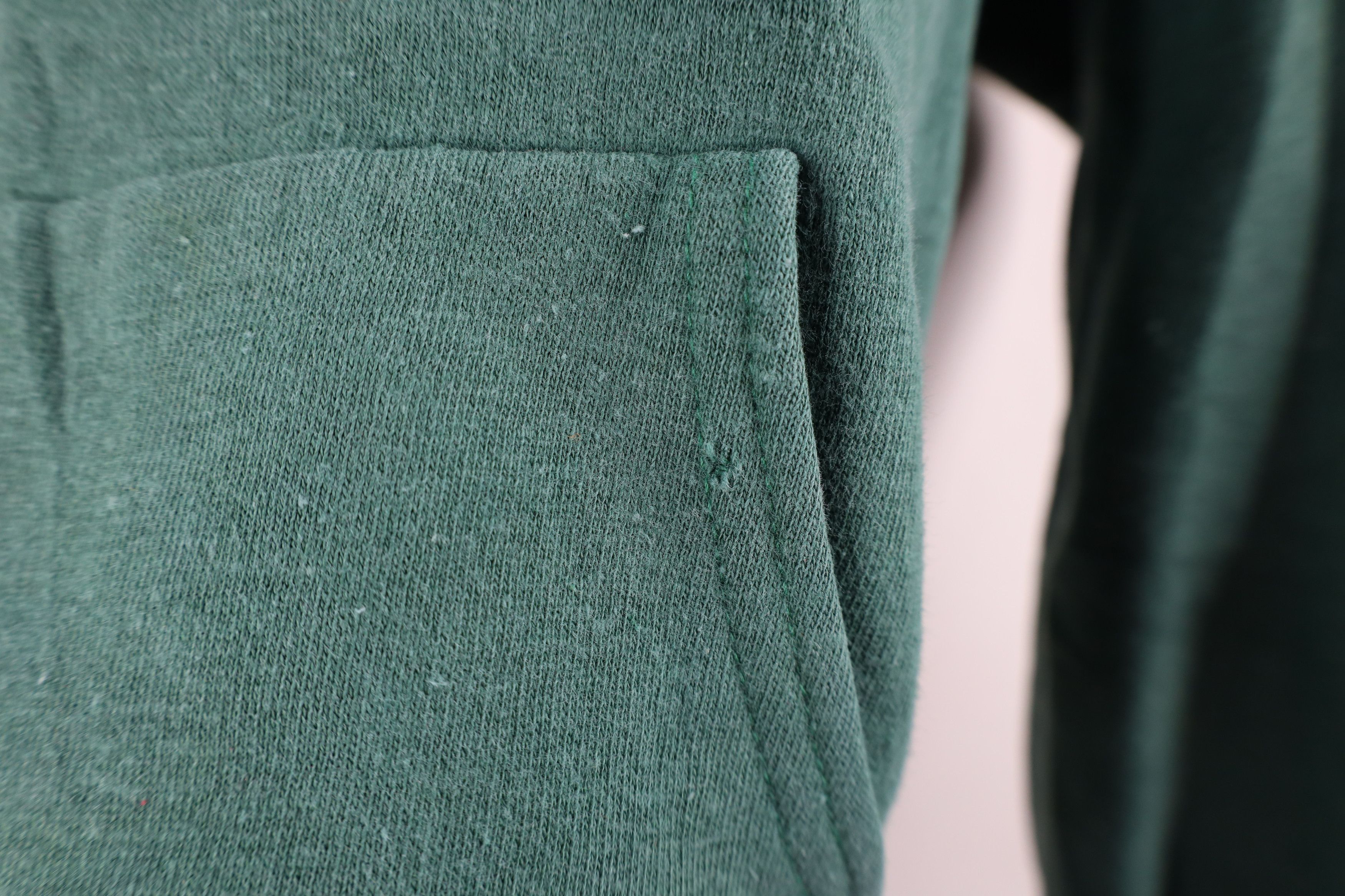 Vintage Vintage 60s 70s Streetwear Full Zip Hoodie Sweatshirt Green Size US L / EU 52-54 / 3 - 5 Thumbnail