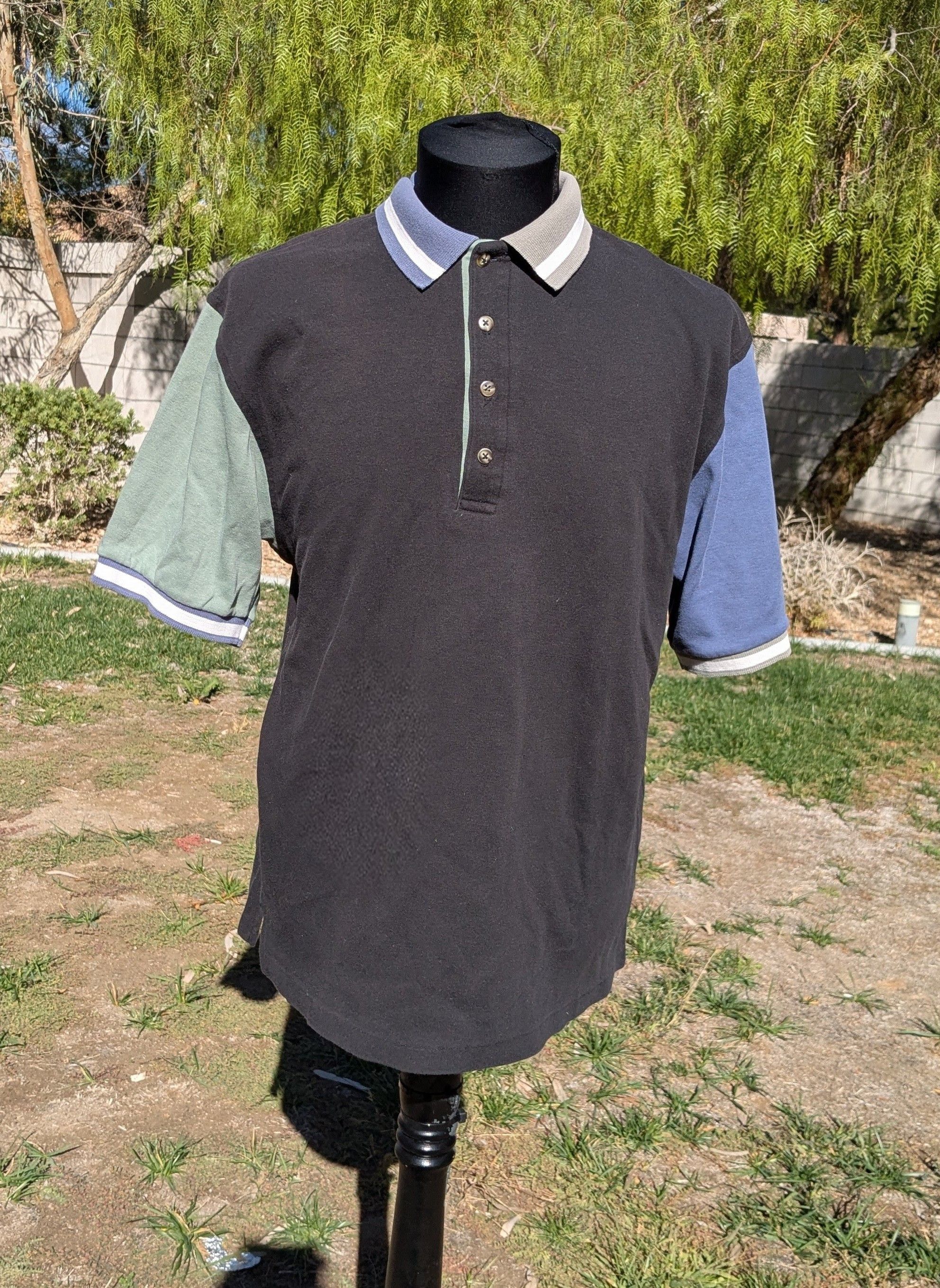 Other VTG 1990s Munsingwear USA-Made Polo Colorblock Shirt Top Size US M / EU 48-50 / 2 - 1 Thumbnail